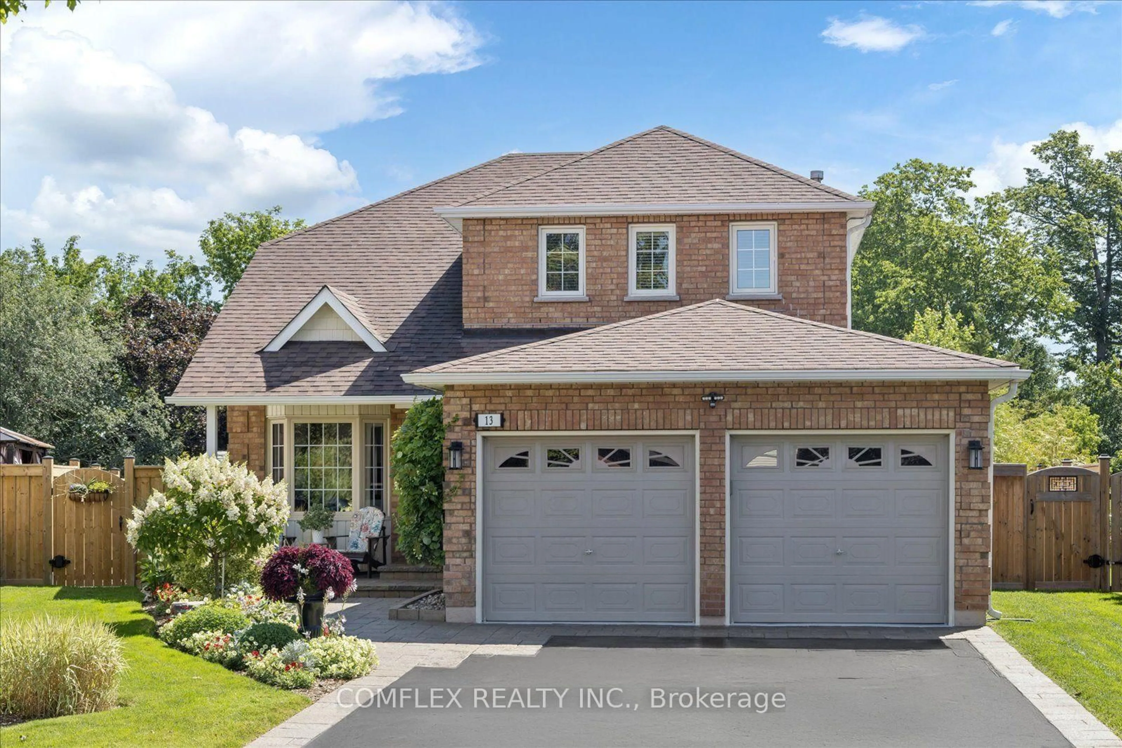 Home with brick exterior material, street for 13 Audrey Crt, Clarington Ontario L1E 2B3
