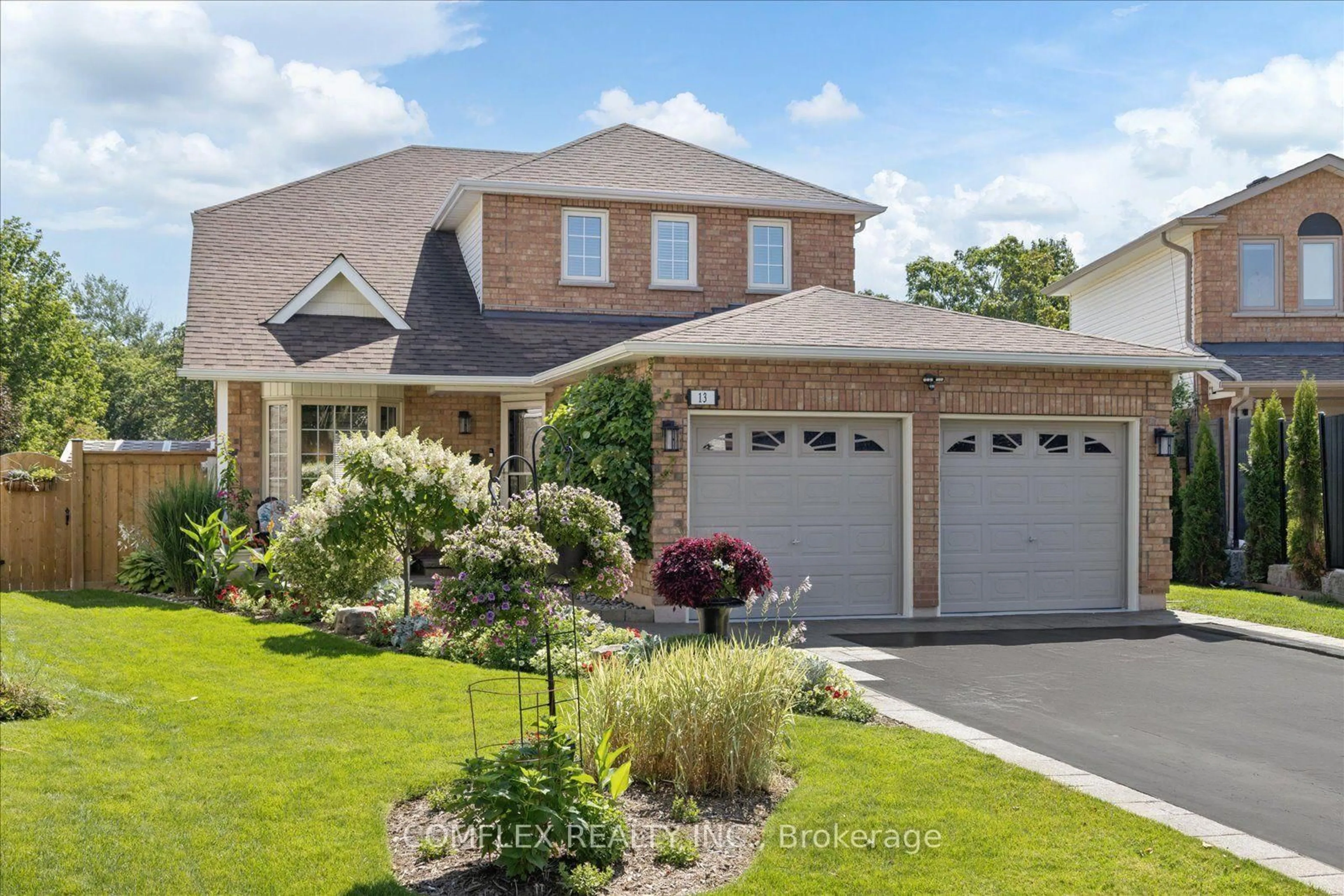 Home with brick exterior material, street for 13 Audrey Crt, Clarington Ontario L1E 2B3