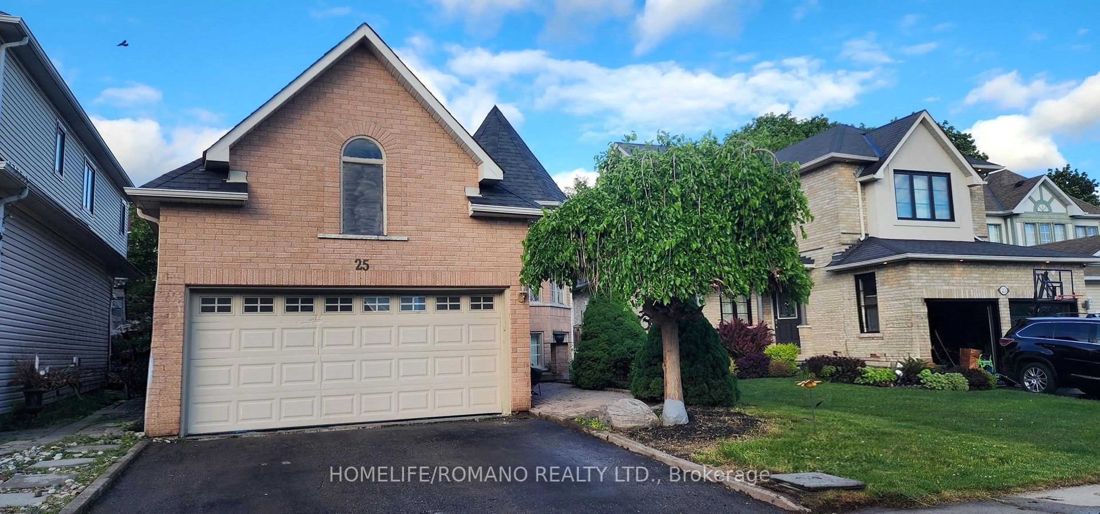 Home with brick exterior material, street for 25 Bedell Cres, Whitby Ontario L1R 2N8