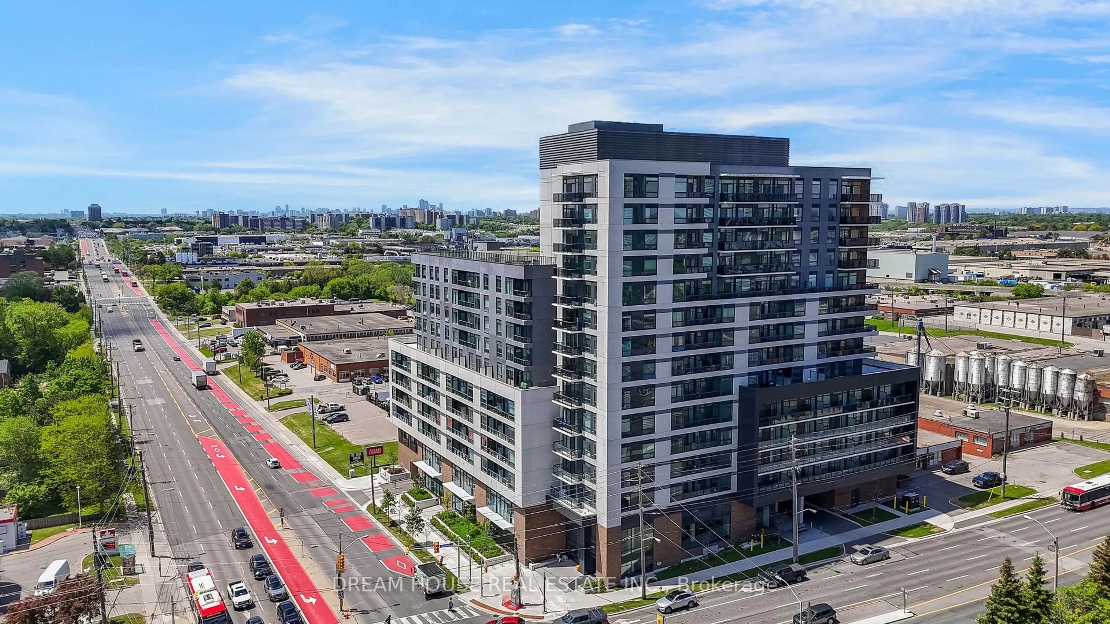 A pic from outside/outdoor area/front of a property/back of a property/a pic from drone, city buildings view from balcony for 1350 Ellesmere Rd #1011, Toronto Ontario M1P 0G6