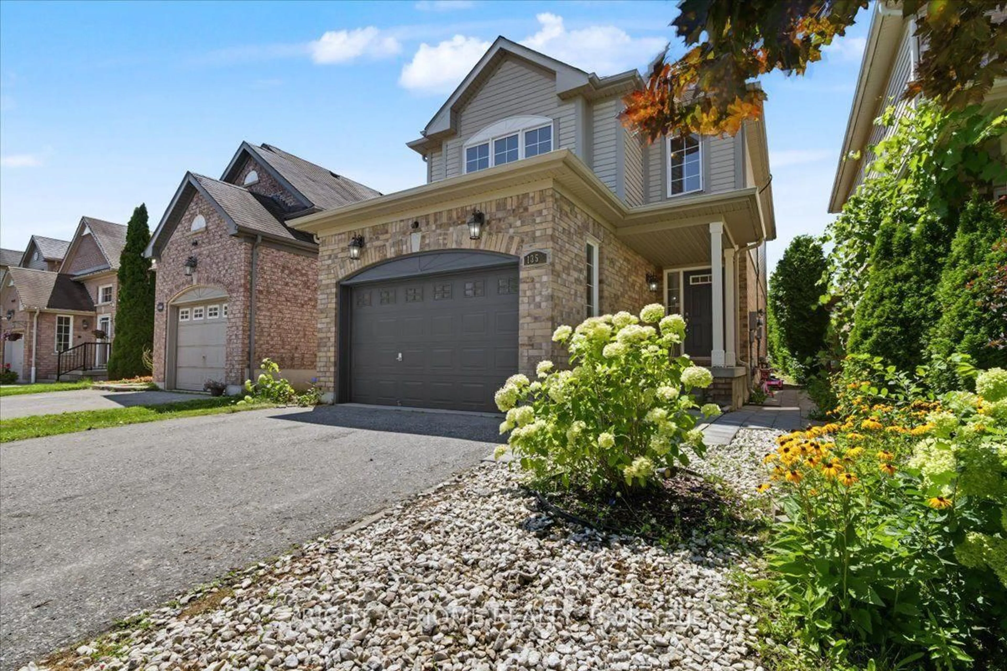 Home with brick exterior material, street for 1350 Wadebridge Cres, Oshawa Ontario L1K 3B2