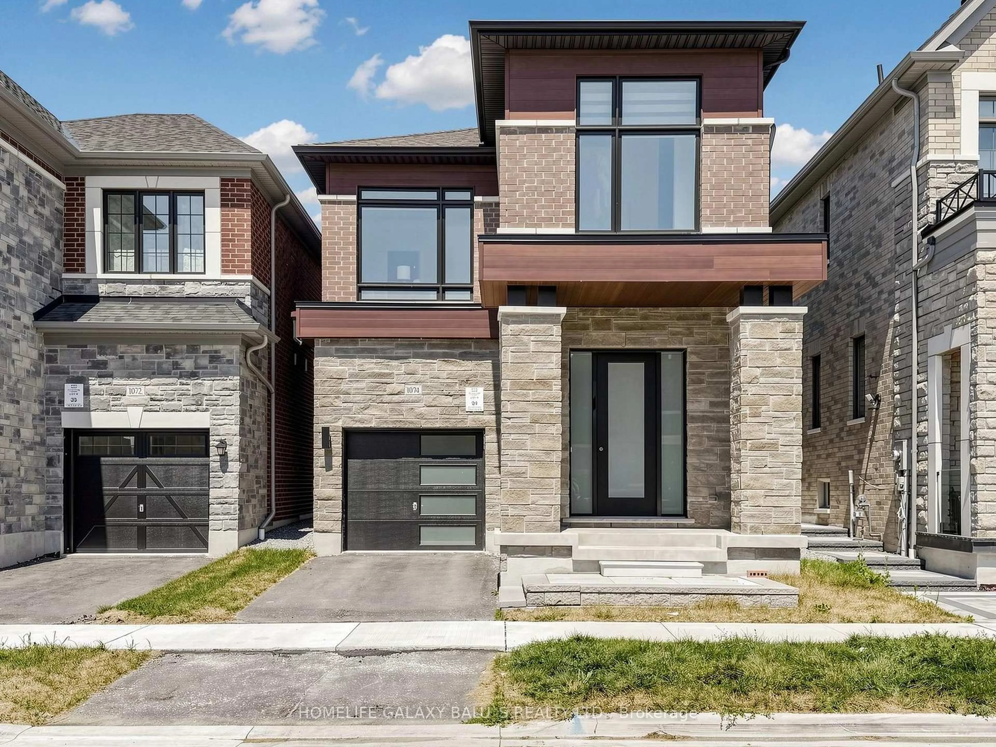 Home with brick exterior material, street for 1074 Pisces Tr, Pickering Ontario L0H 1J0
