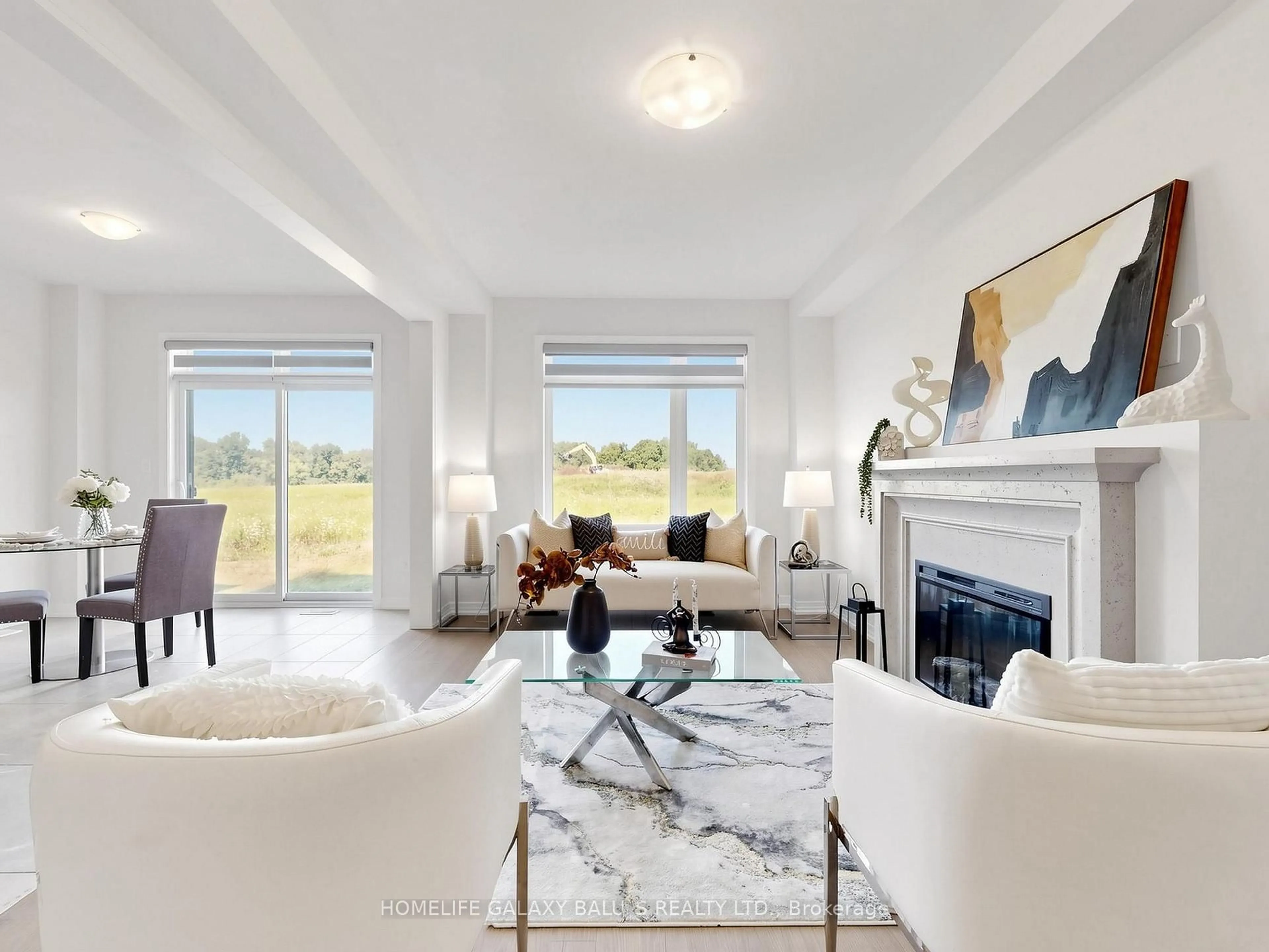 Living room with furniture, unknown for 1074 Pisces Tr, Pickering Ontario L0H 1J0