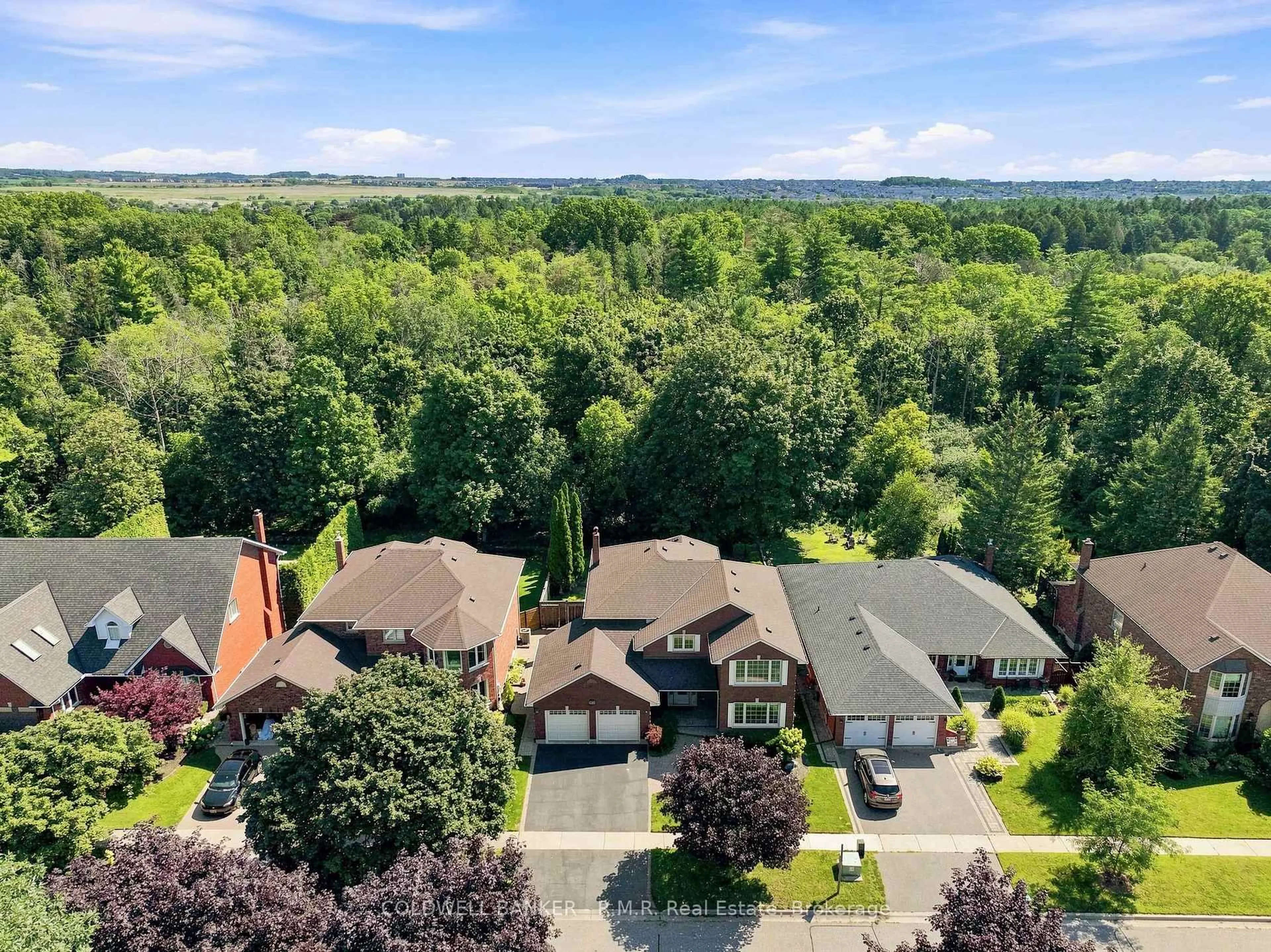 A pic from outside/outdoor area/front of a property/back of a property/a pic from drone, mountain view for 138 Samac Tr, Oshawa Ontario L1G 7V9