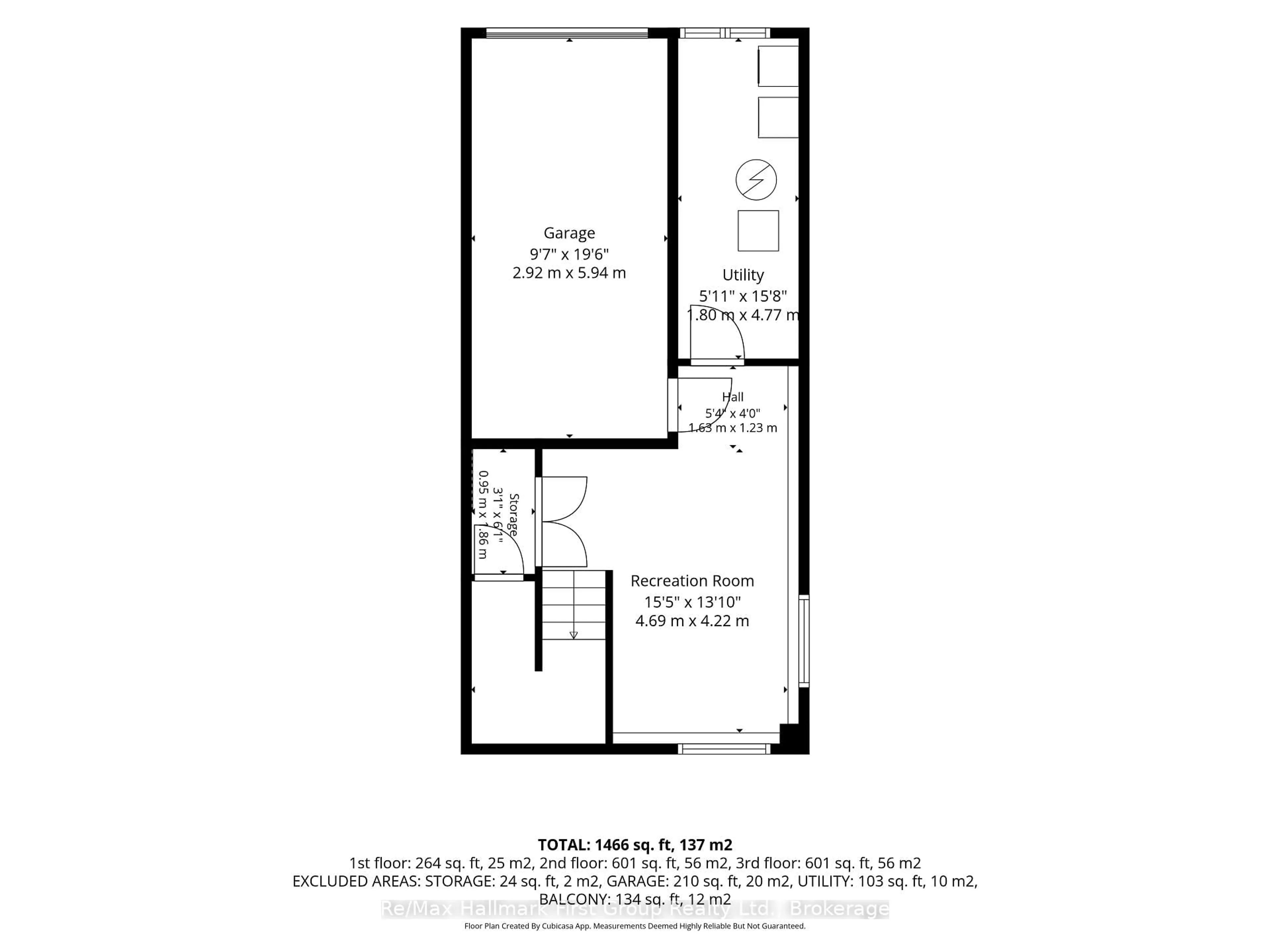 Floor plan for 474 Meadowglade Rd, Clarington Ontario L1E 0E9