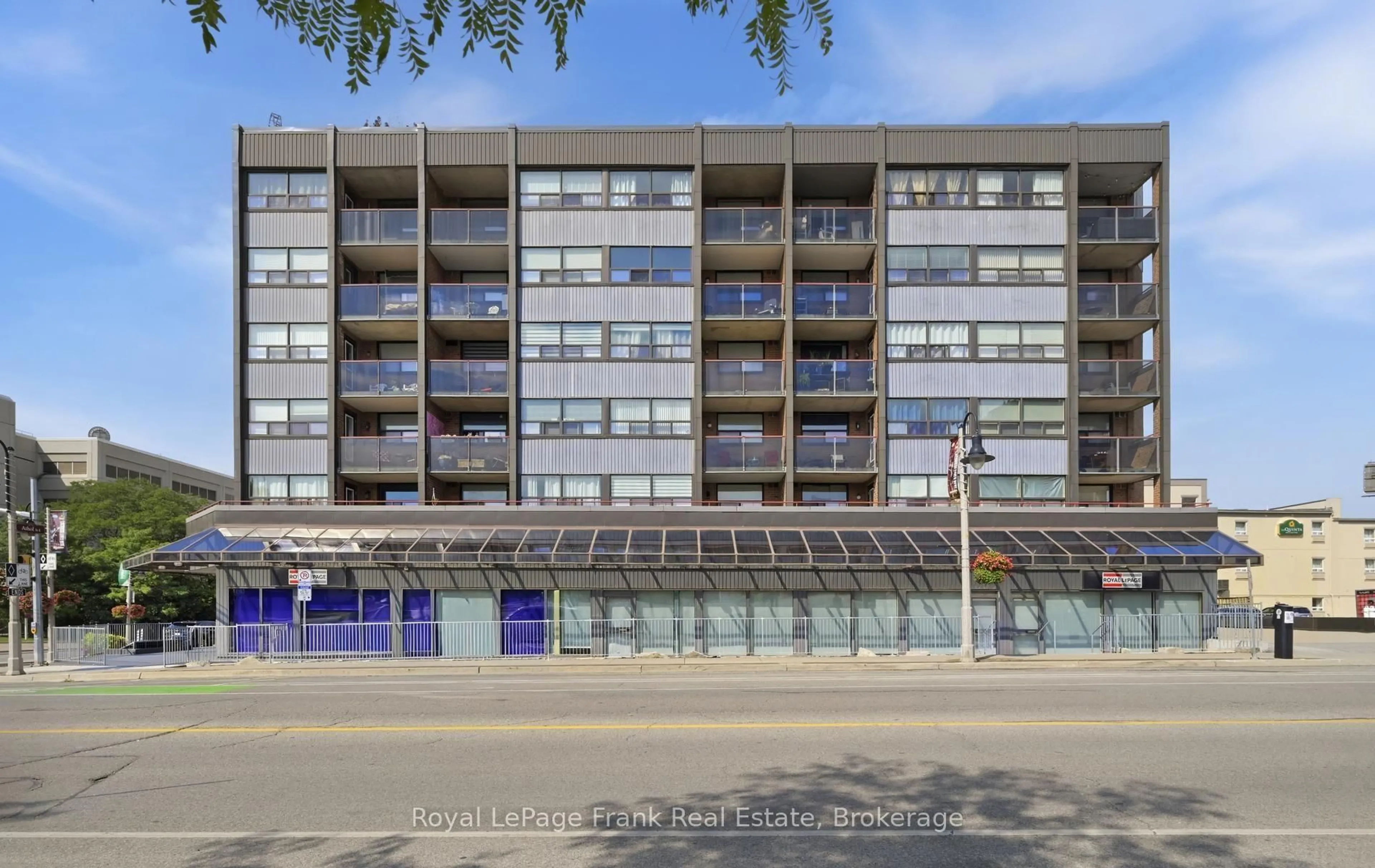 Balcony in the apartment, building for 80 Athol St #403, Oshawa Ontario L1H 8B7
