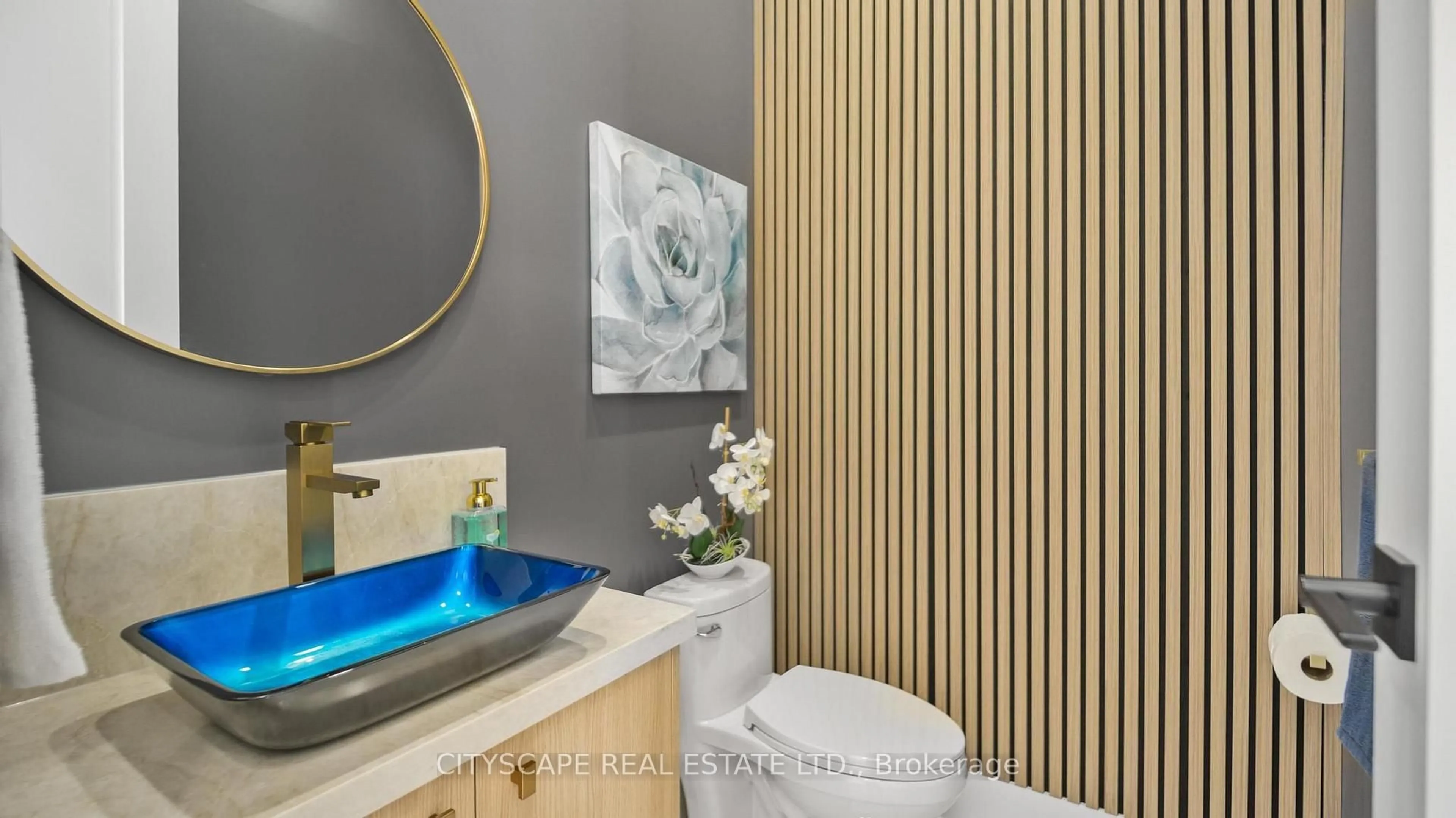 Contemporary bathroom, ceramic/tile floor for 39 Kenworthy Ave, Toronto Ontario M1L 3B1