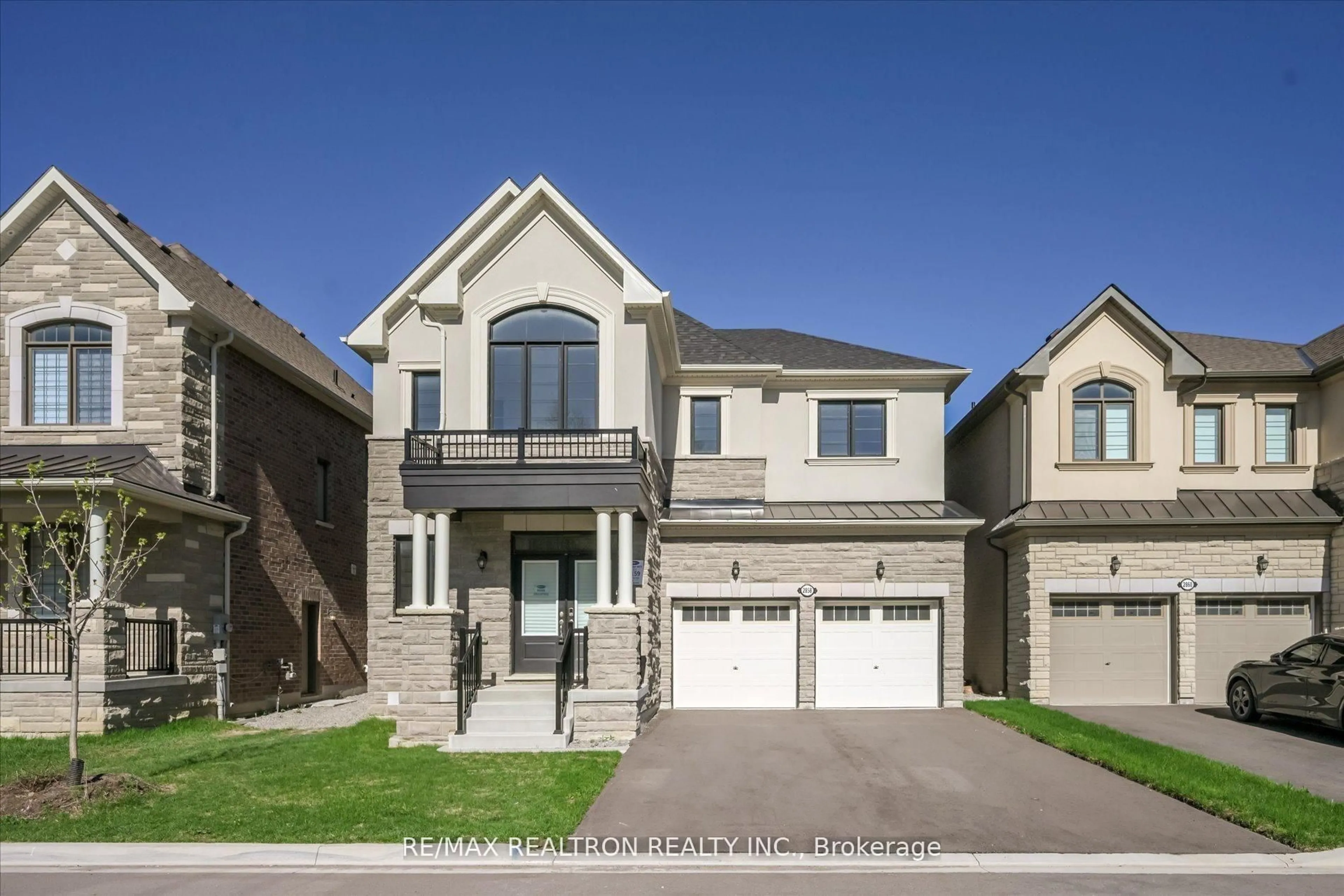 Home with brick exterior material, street for 2858 Foxden Sq, Pickering Ontario L1X 0N9