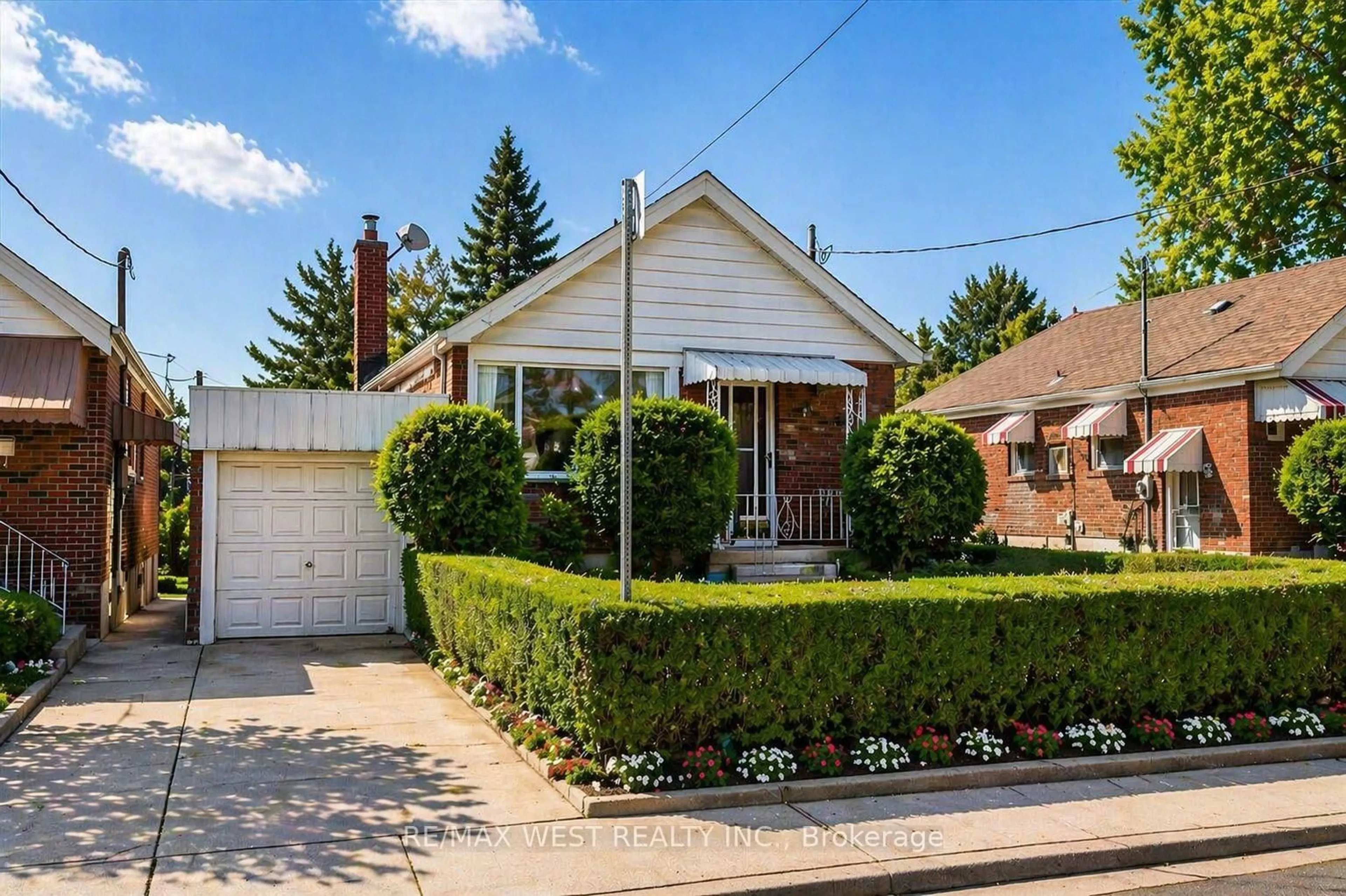 Home with brick exterior material, street for 5 Dieppe Rd, Toronto Ontario M4J 2K8