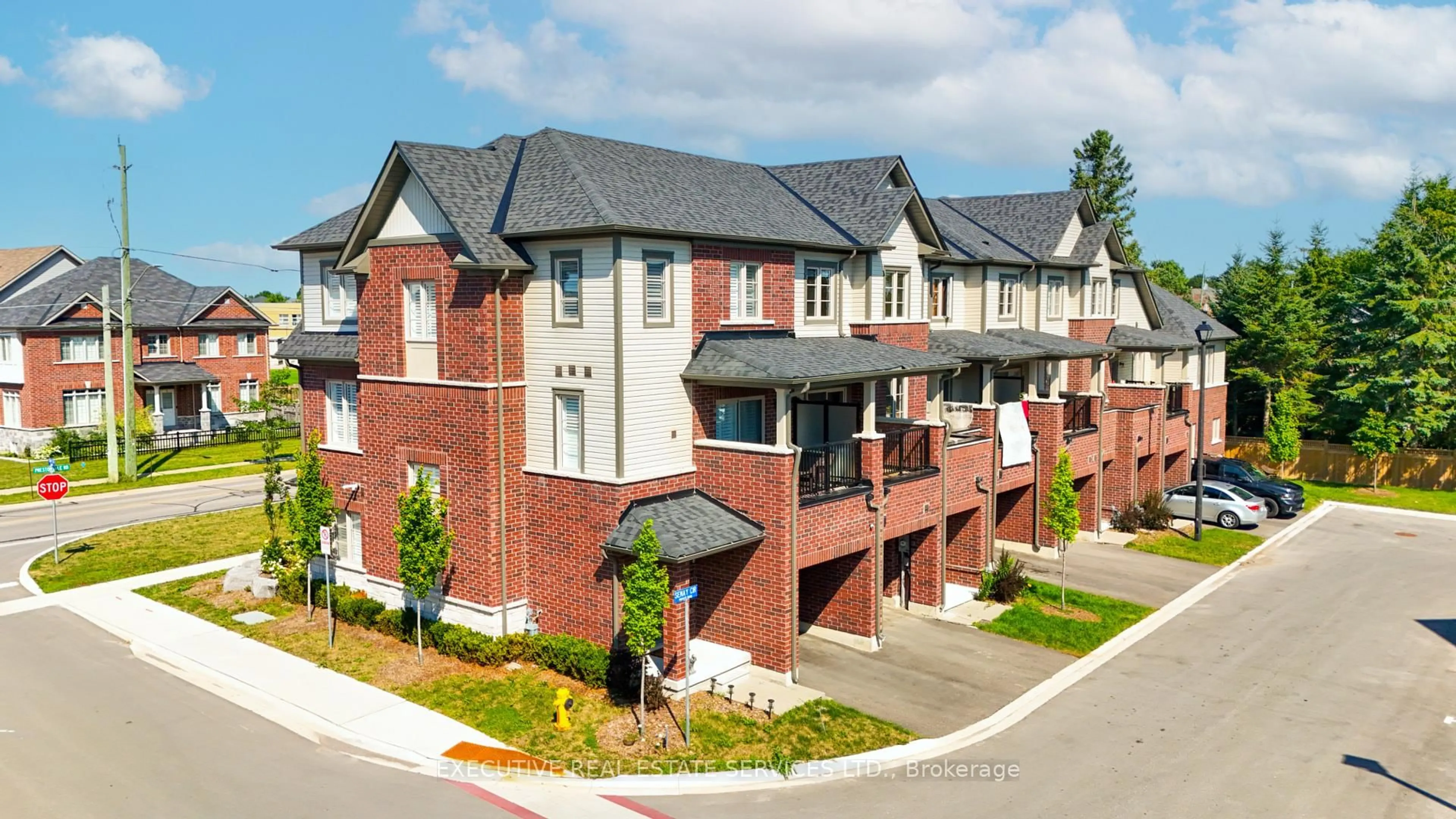 Home with brick exterior material, street for 2101 Prestonvale Rd, Clarington Ontario L1E 0H8