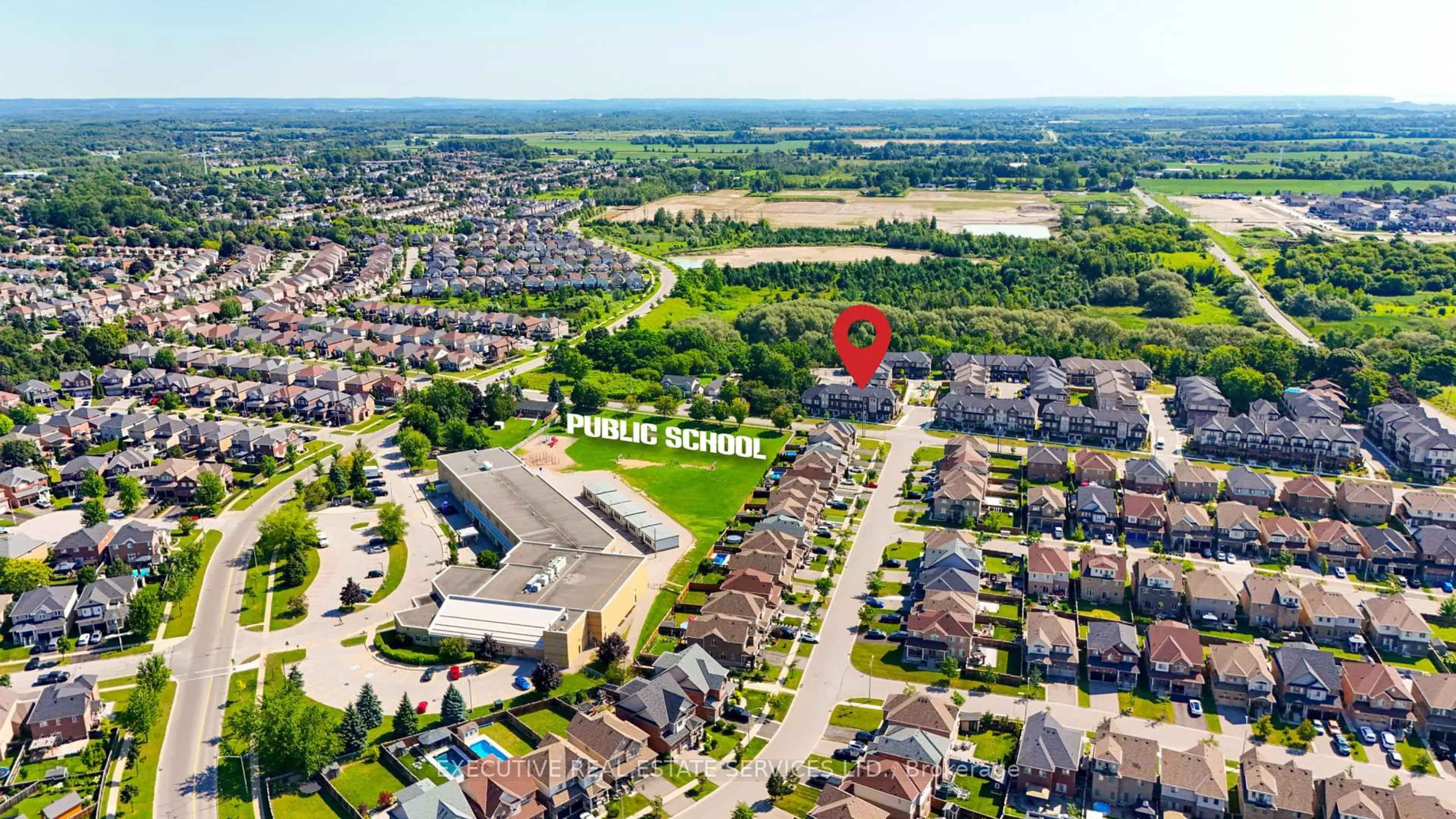 A pic from outside/outdoor area/front of a property/back of a property/a pic from drone, street for 2101 Prestonvale Rd, Clarington Ontario L1E 0H8