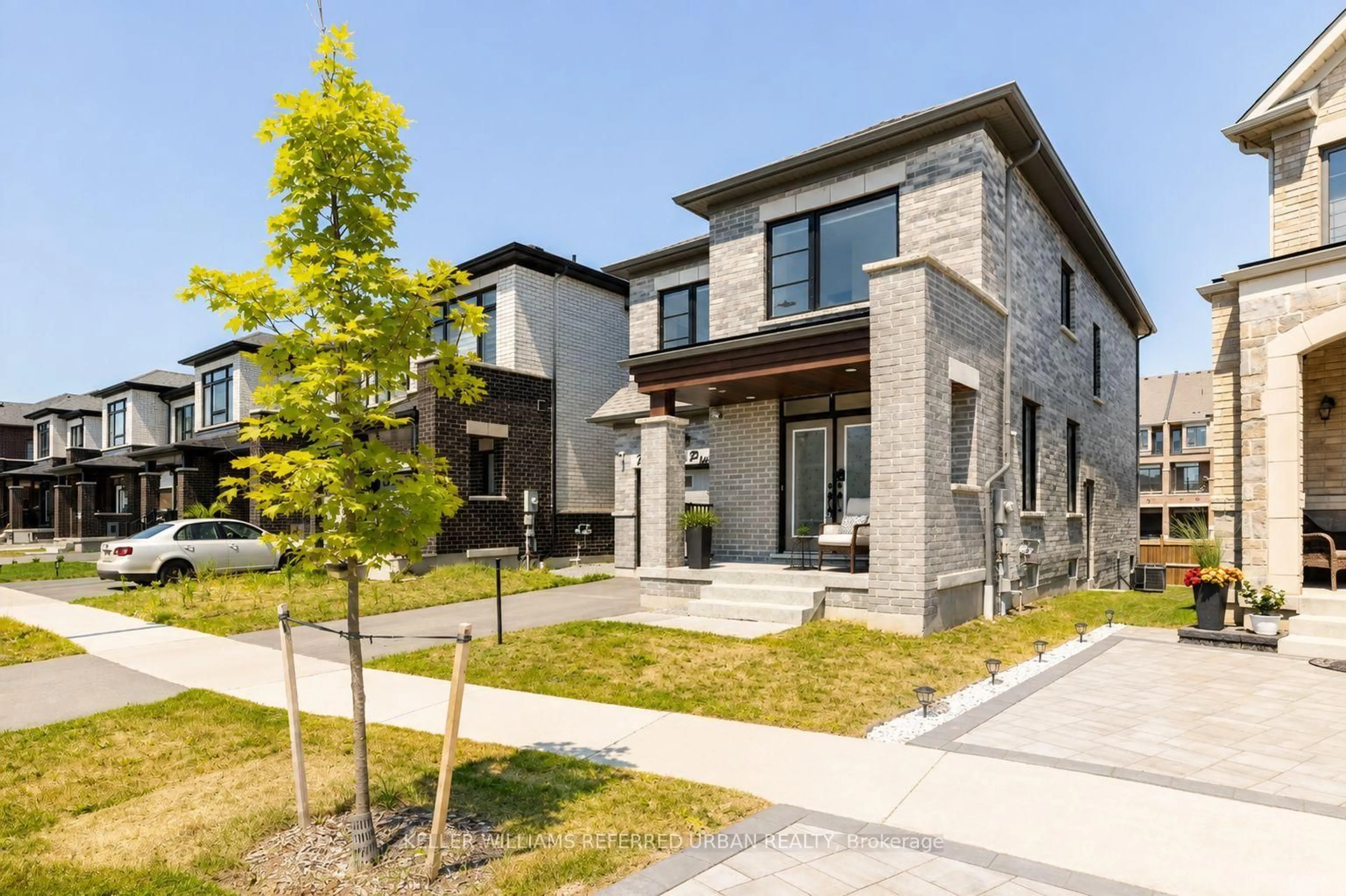 Home with brick exterior material, street for 73 Armilia Pl, Whitby Ontario L1P 0P7