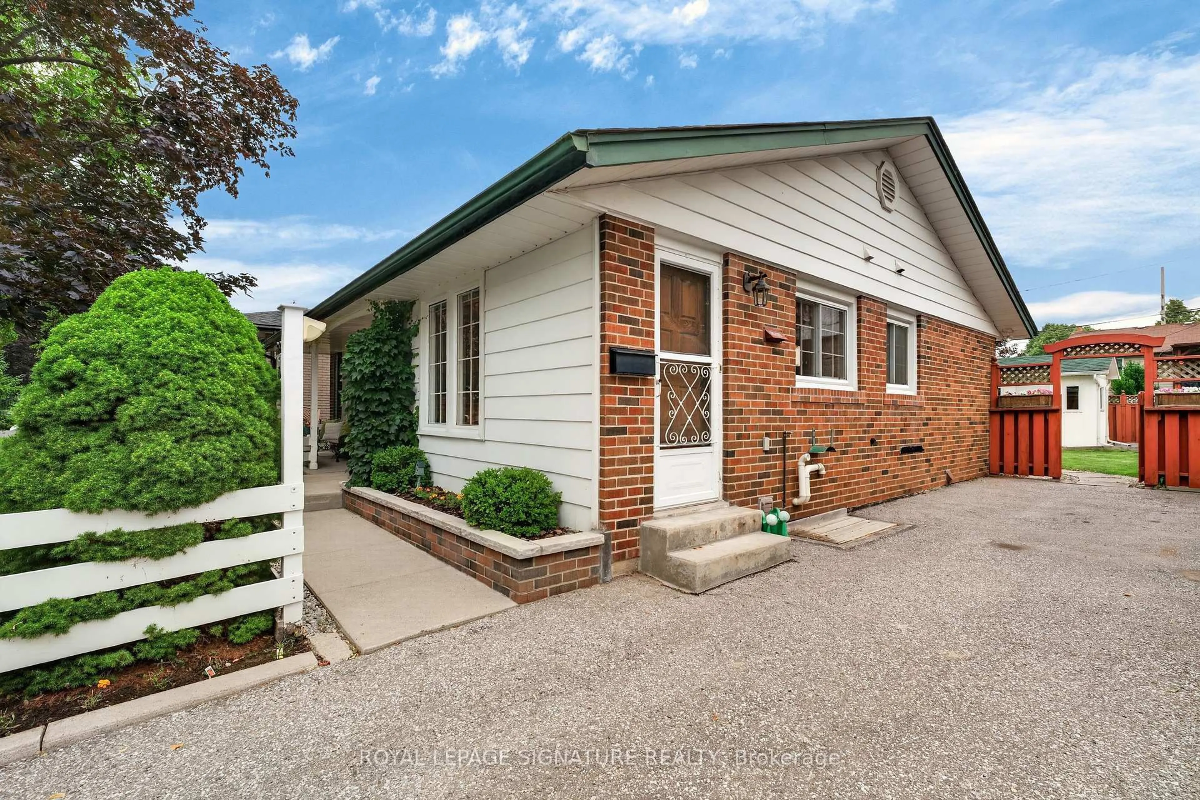 Home with brick exterior material, street for 150 Clements Rd, Ajax Ontario L1S 1L7