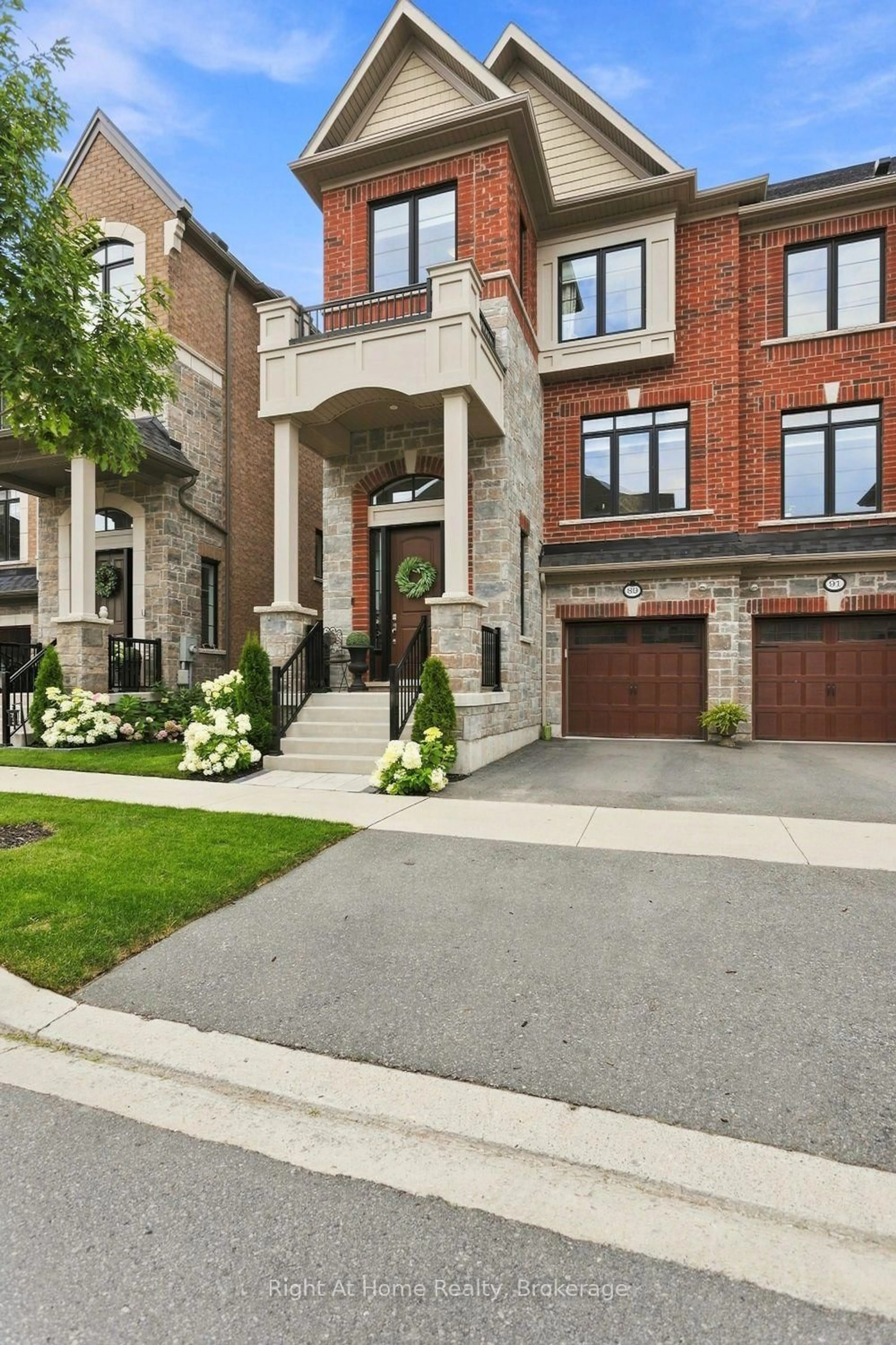 Home with brick exterior material, street for 89 Elkington Cres, Whitby Ontario L1P 0L7