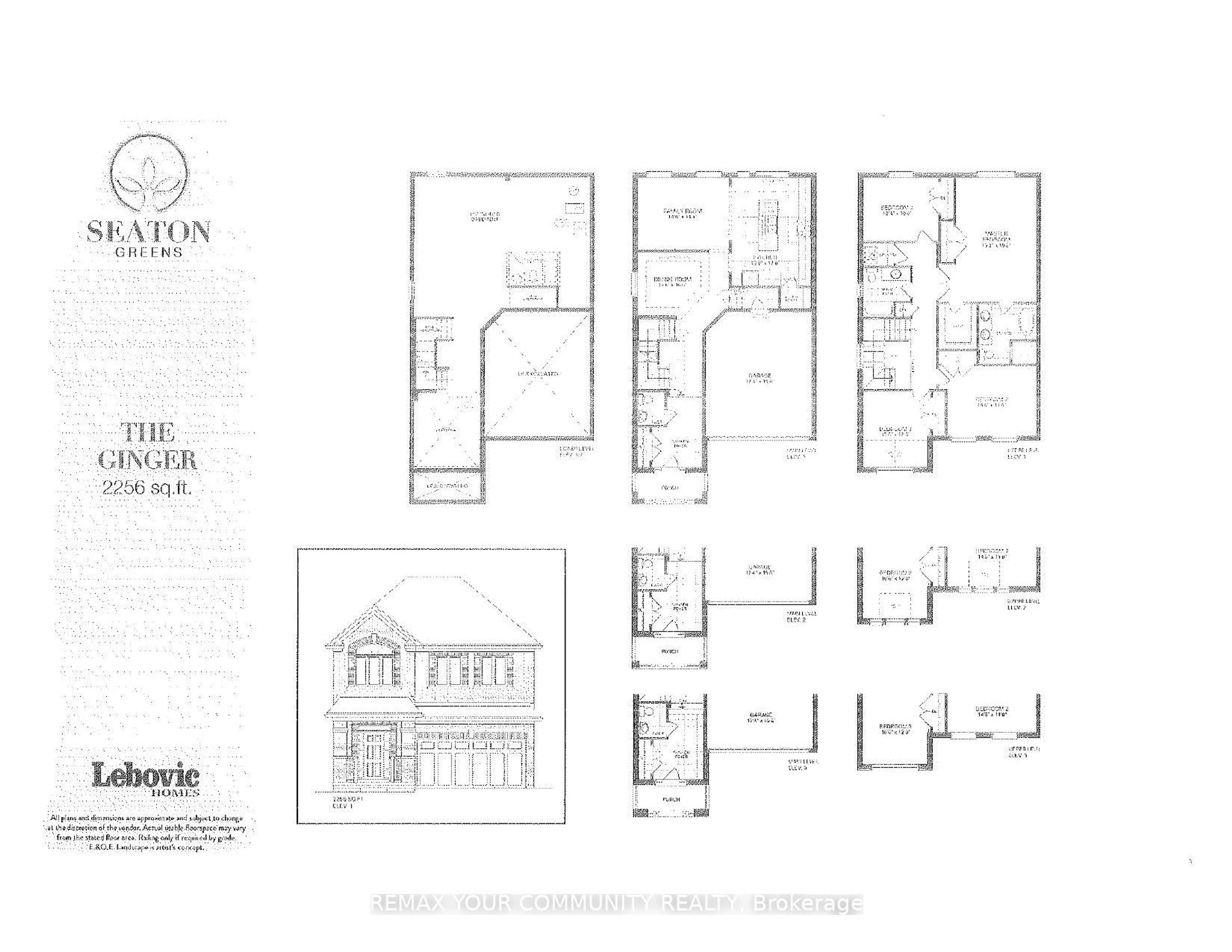 Floor plan for 2987 Zenith Pkwy, Pickering Ontario L1X 0R1
