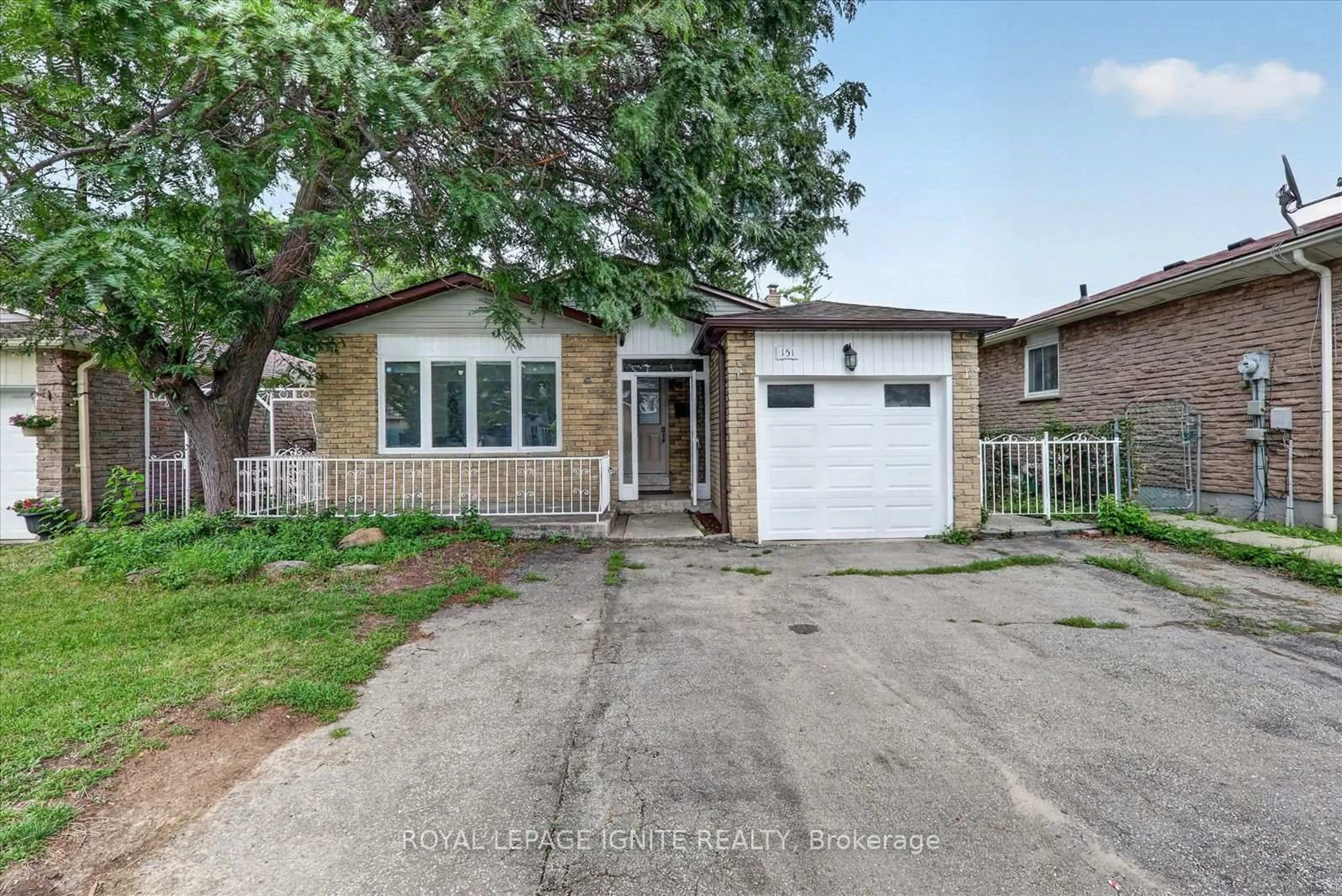 Home with brick exterior material, street for 151 Fawcett Tr, Toronto Ontario M1B 3B9