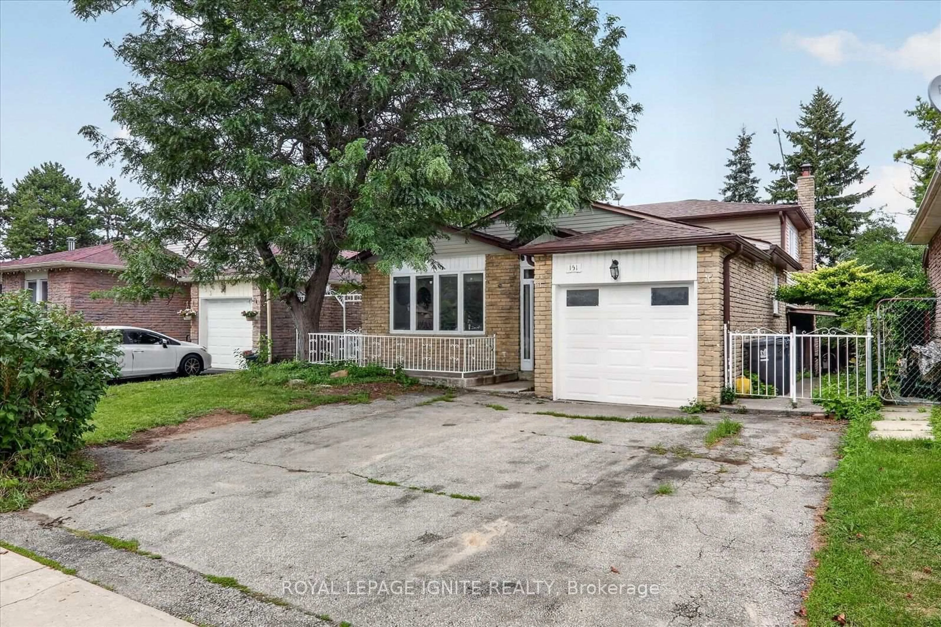 Home with brick exterior material, street for 151 Fawcett Tr, Toronto Ontario M1B 3B9