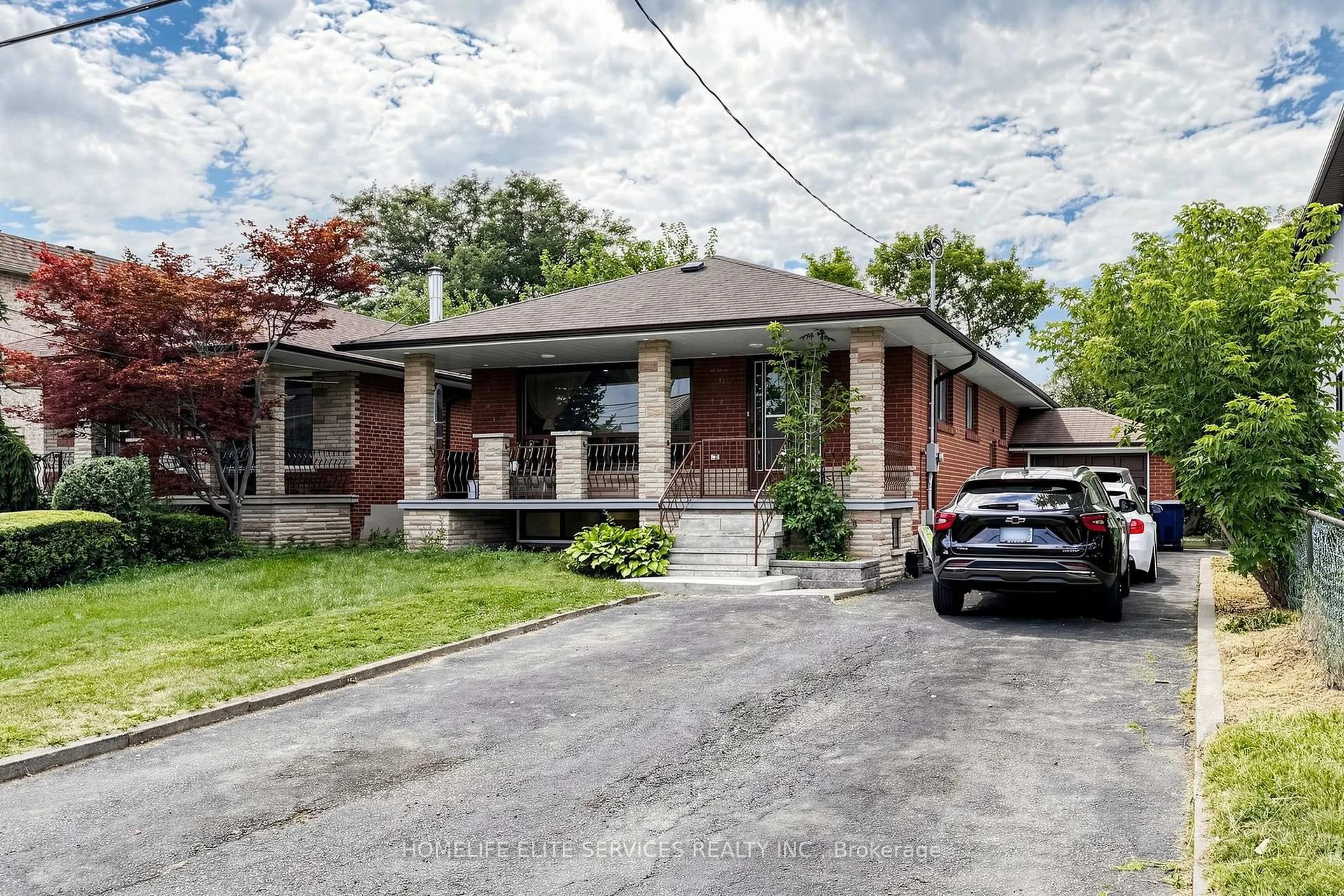 Home with brick exterior material, street for 76 Gooderham Dr, Toronto Ontario M1R 3G7