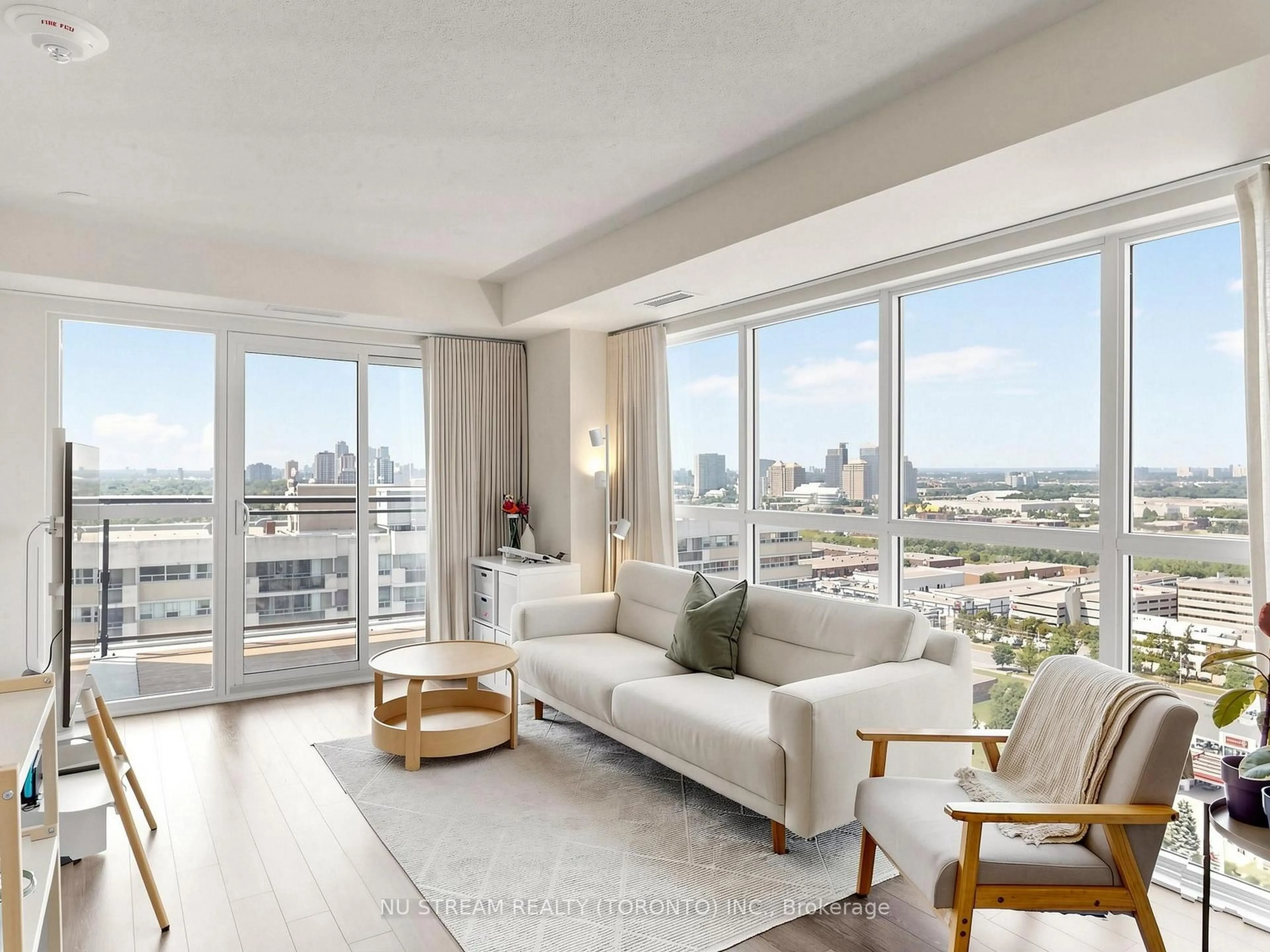 Living room with furniture, unknown for 20 Meadowglen Pl #2209, Toronto Ontario M1G 0A9