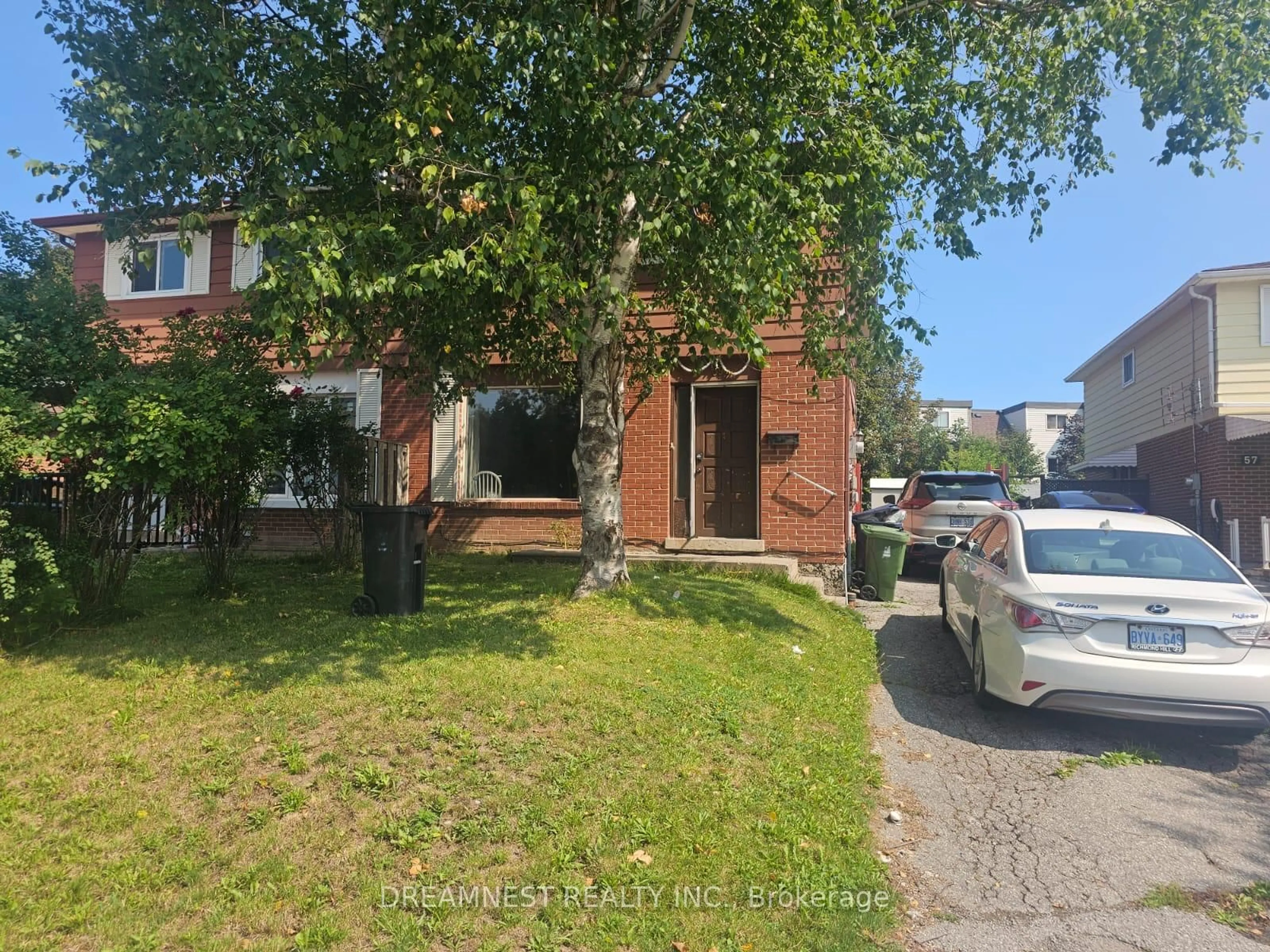 A pic from outside/outdoor area/front of a property/back of a property/a pic from drone, street for 59 Coxworth Cres, Toronto Ontario M1B 1E2