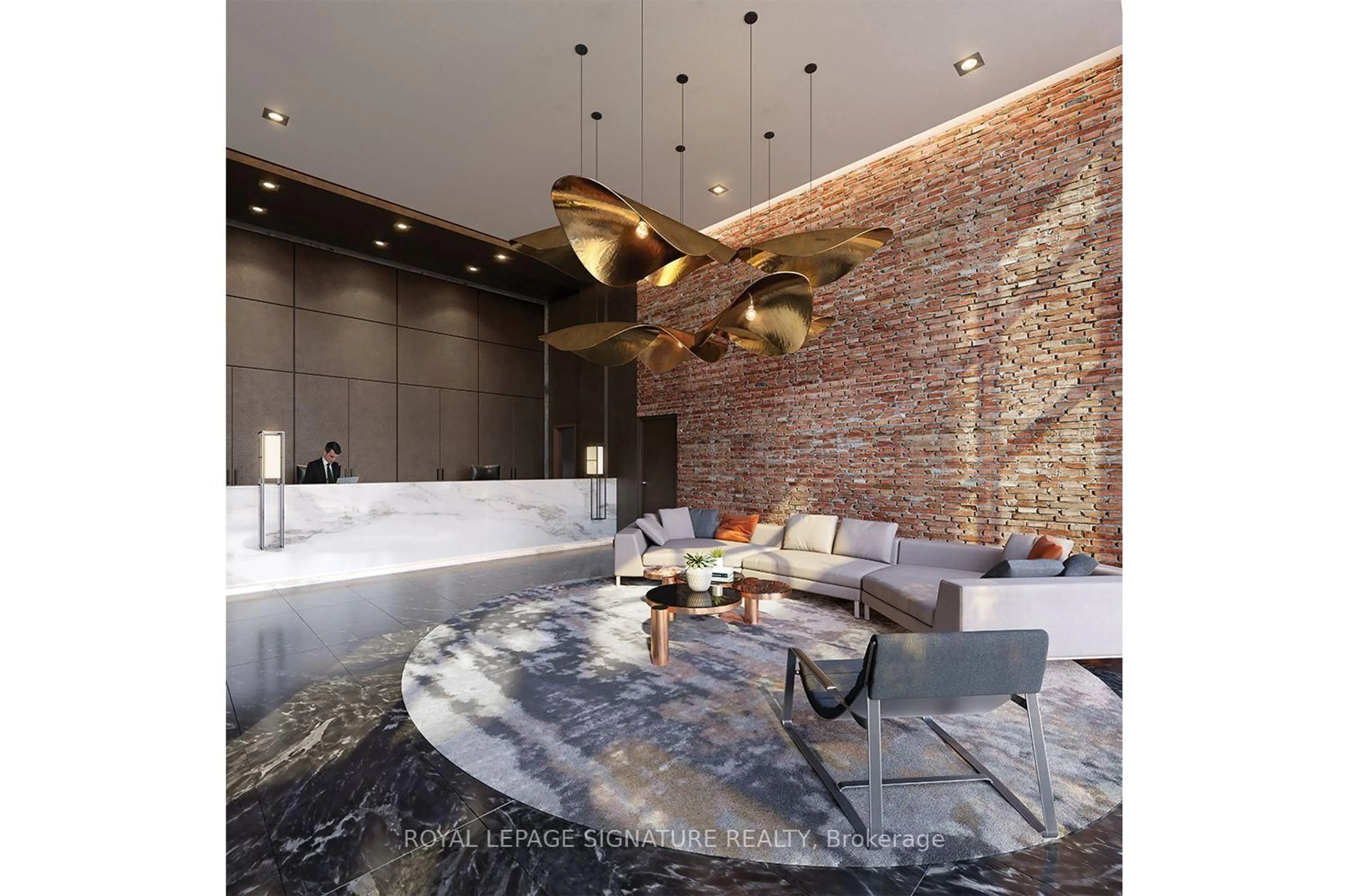 Lobby for 286 Main St #1005, Toronto Ontario M4C 4X4