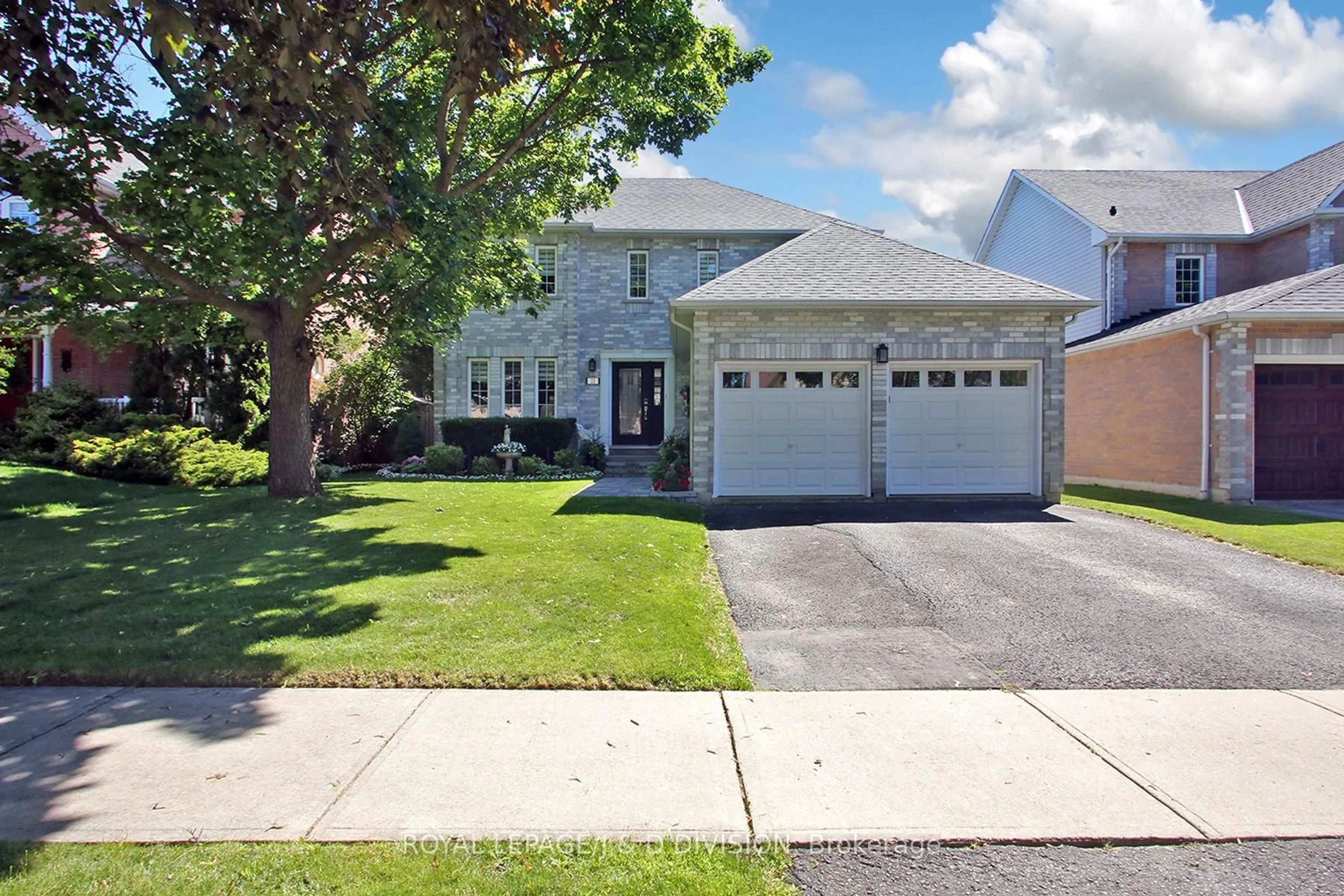 Home with brick exterior material, street for 22 Lahaye Dr, Whitby Ontario L1P 1L5
