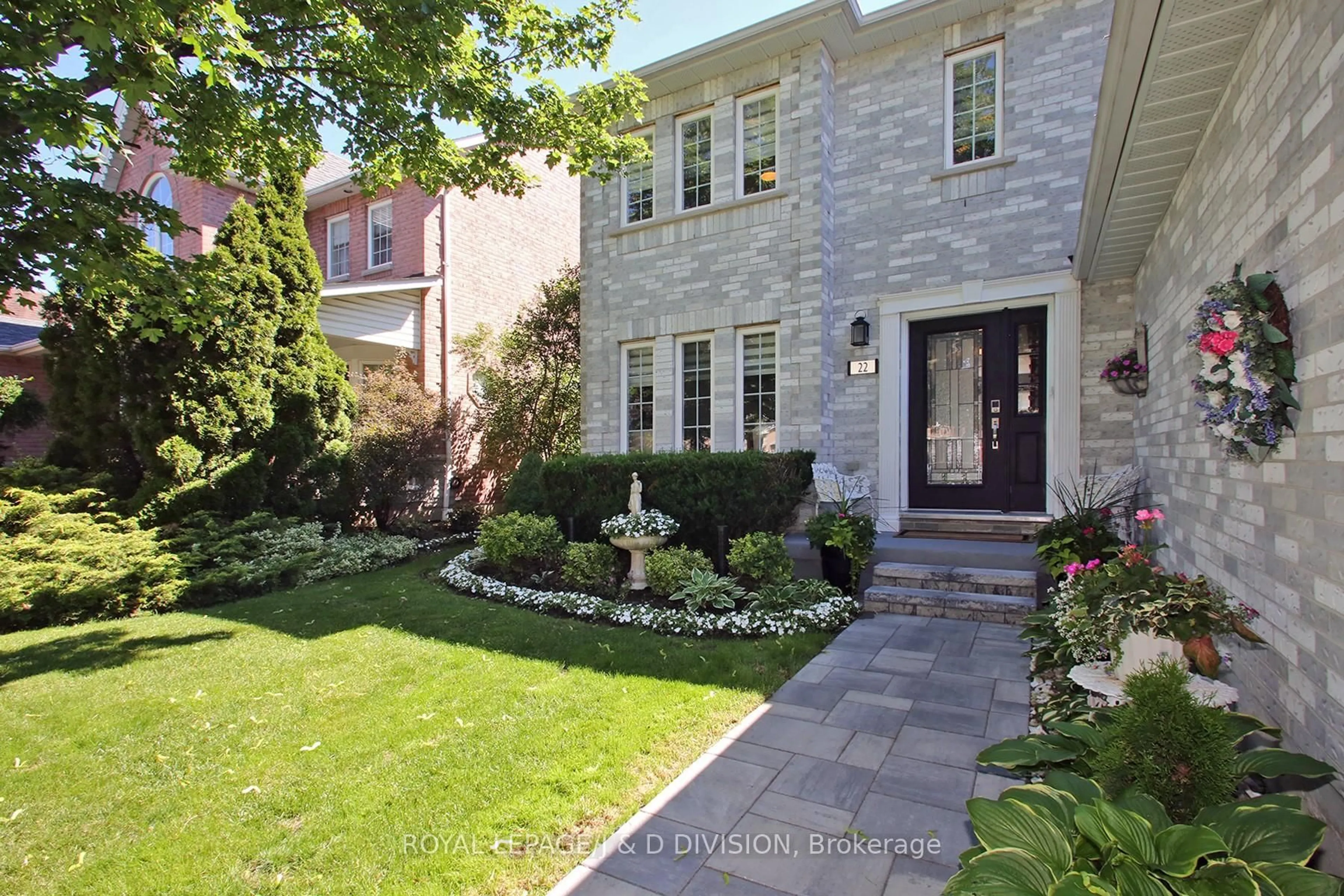 Home with brick exterior material, street for 22 Lahaye Dr, Whitby Ontario L1P 1L5