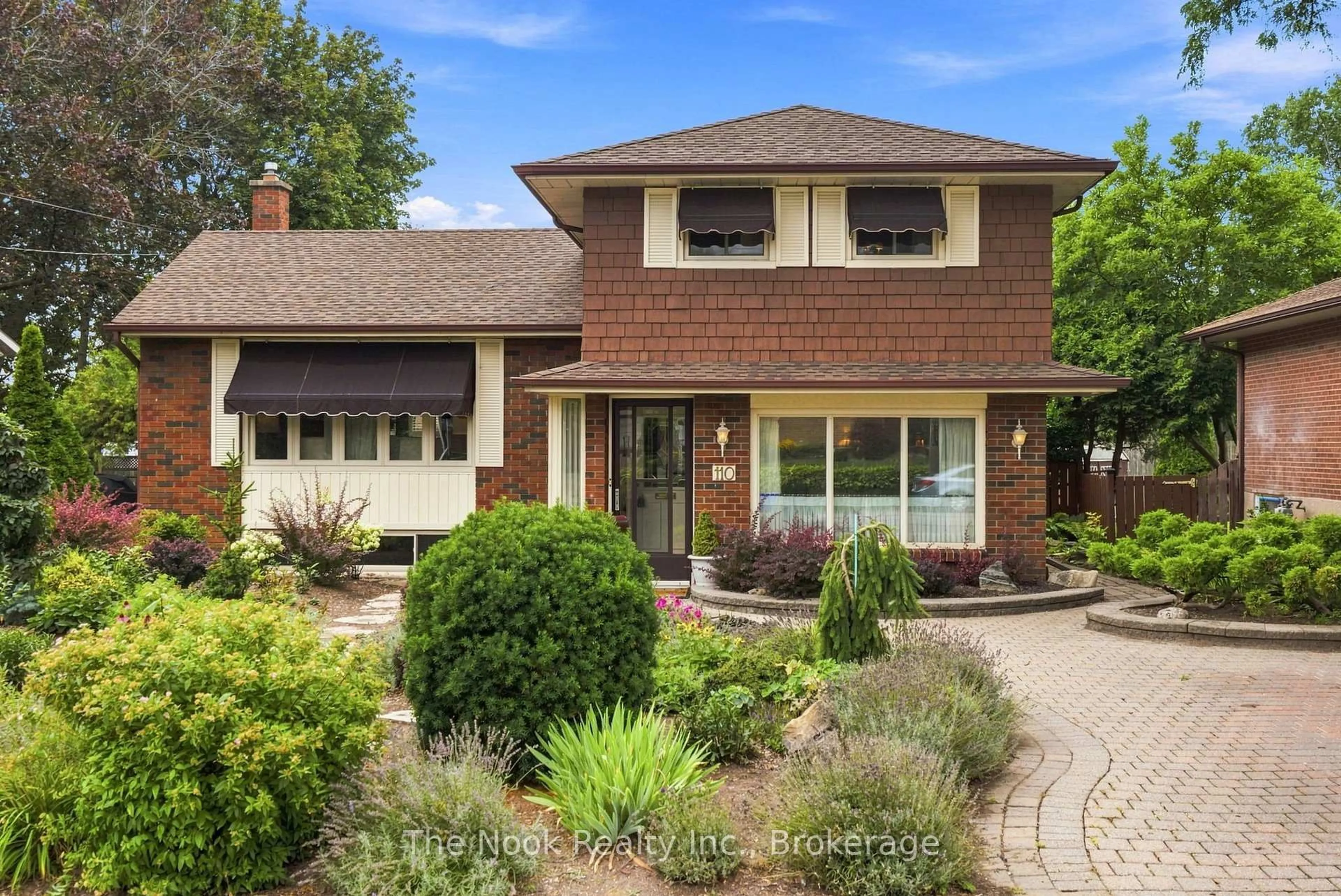 Home with brick exterior material, street for 110 Bowman Ave, Whitby Ontario L1N 3T6