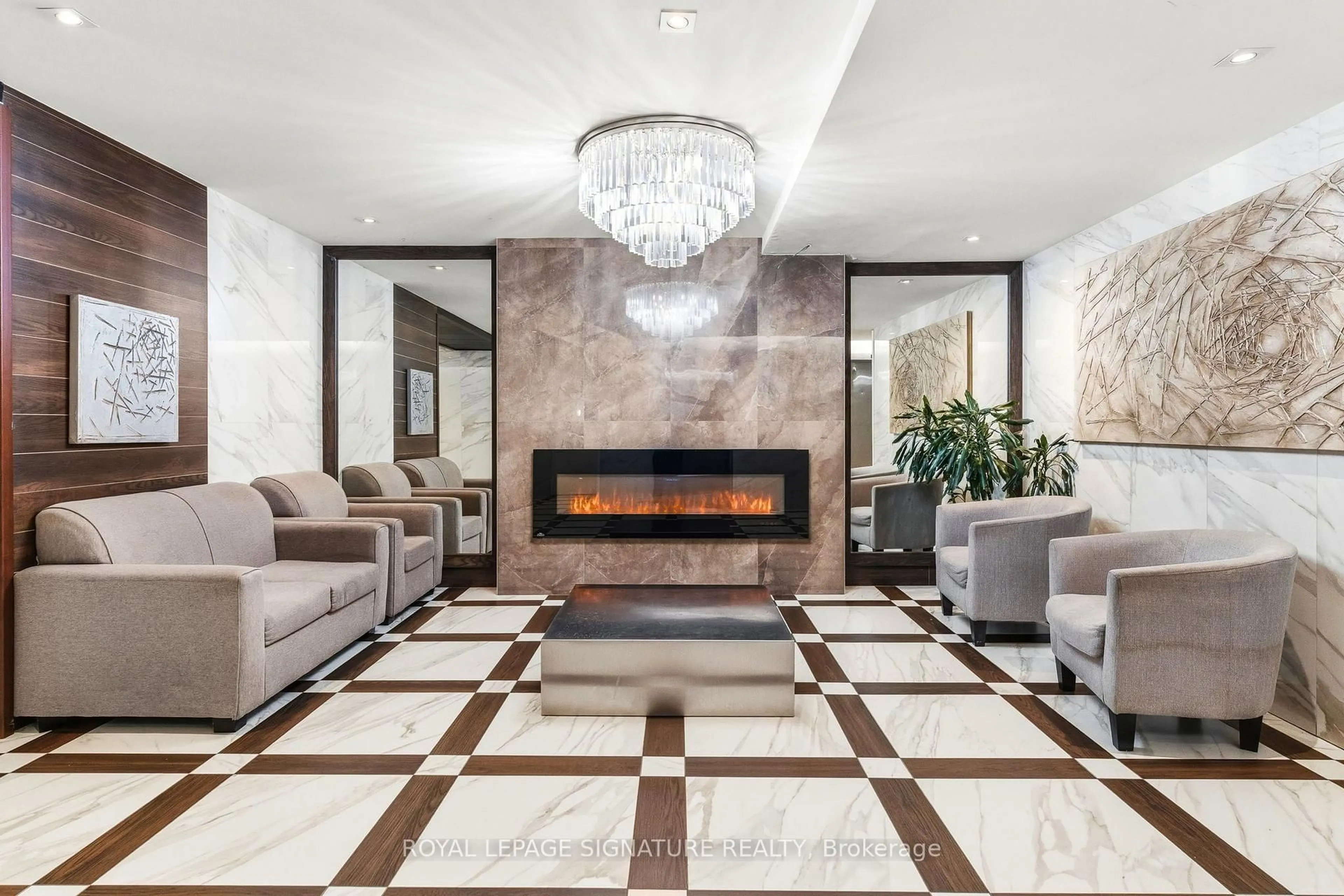 Lobby for 100 Wingarden Crt #1807, Toronto Ontario M1B 2P4