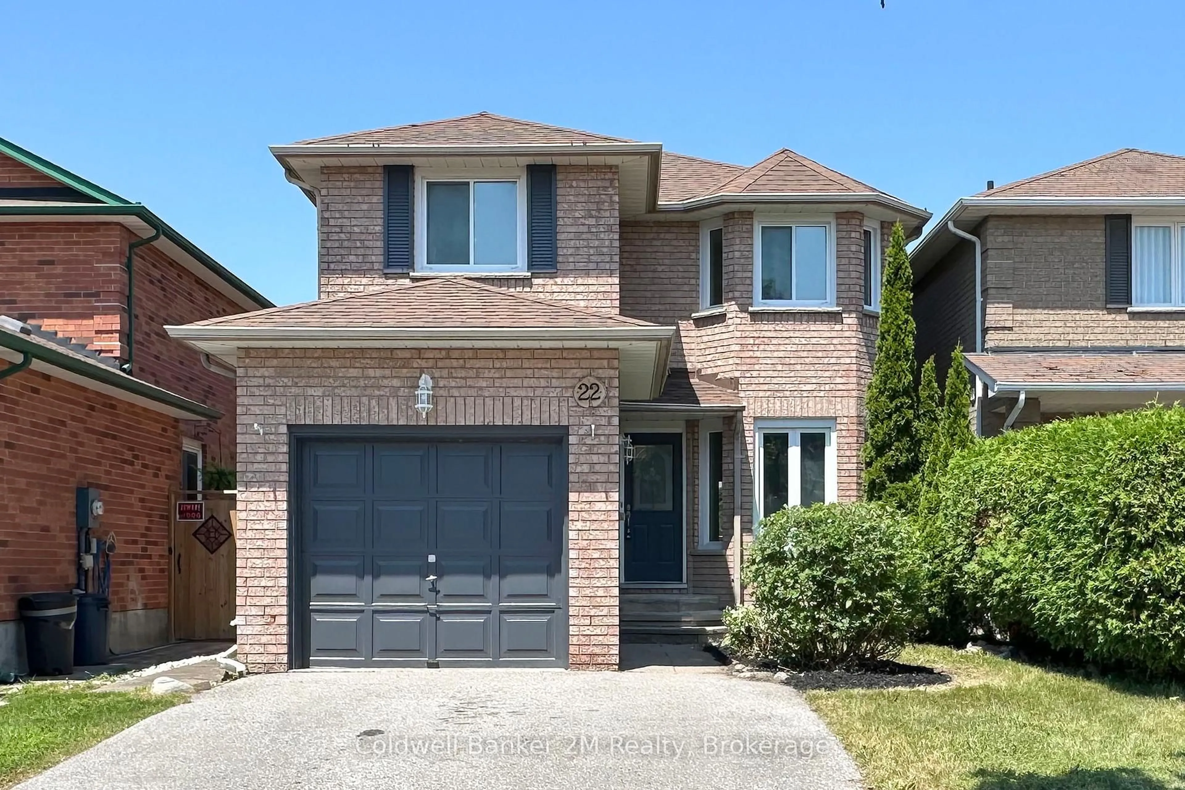 Home with brick exterior material, street for 22 Fieldcrest Ave, Clarington Ontario L1E 2X3