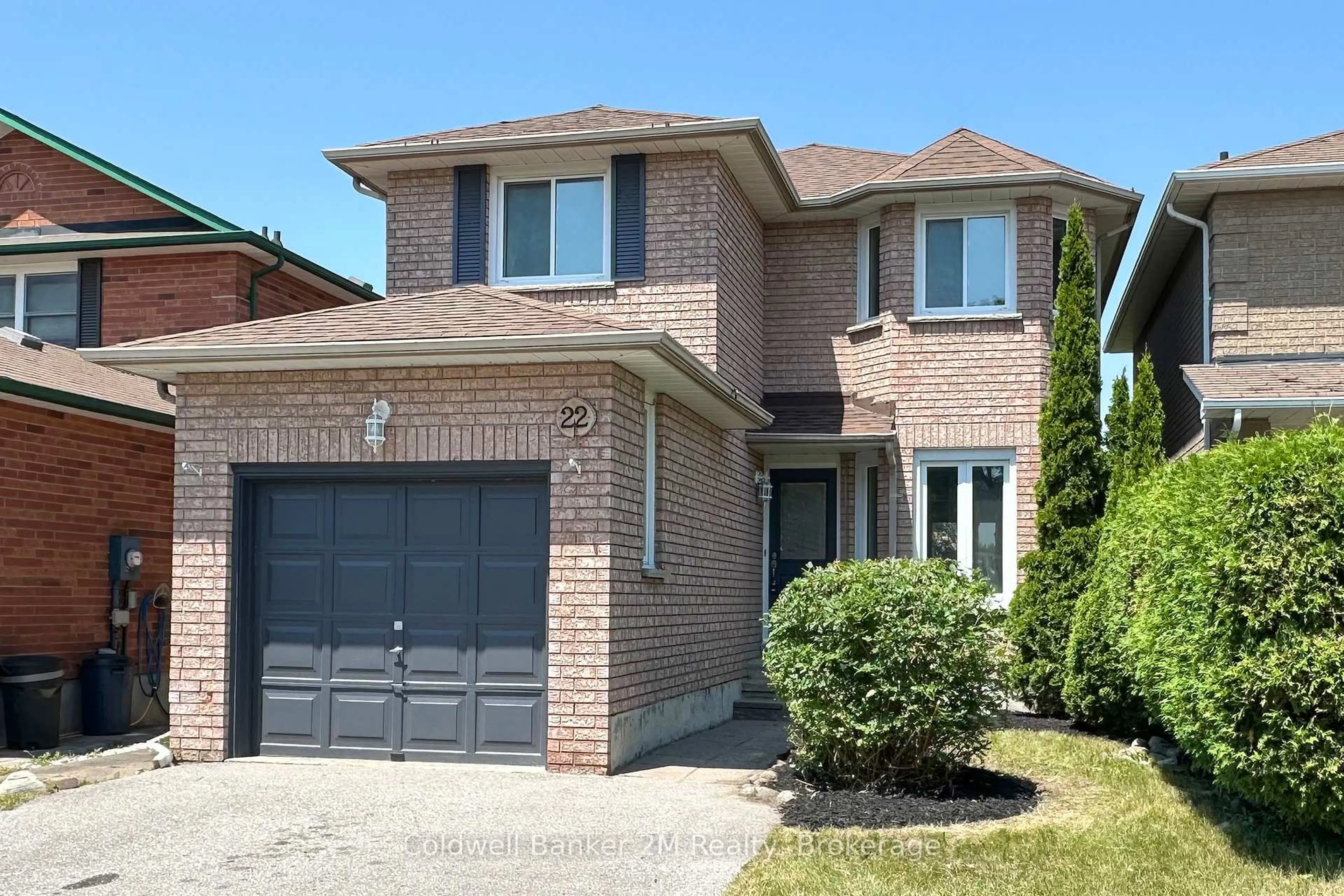 Home with brick exterior material, street for 22 Fieldcrest Ave, Clarington Ontario L1E 2X3