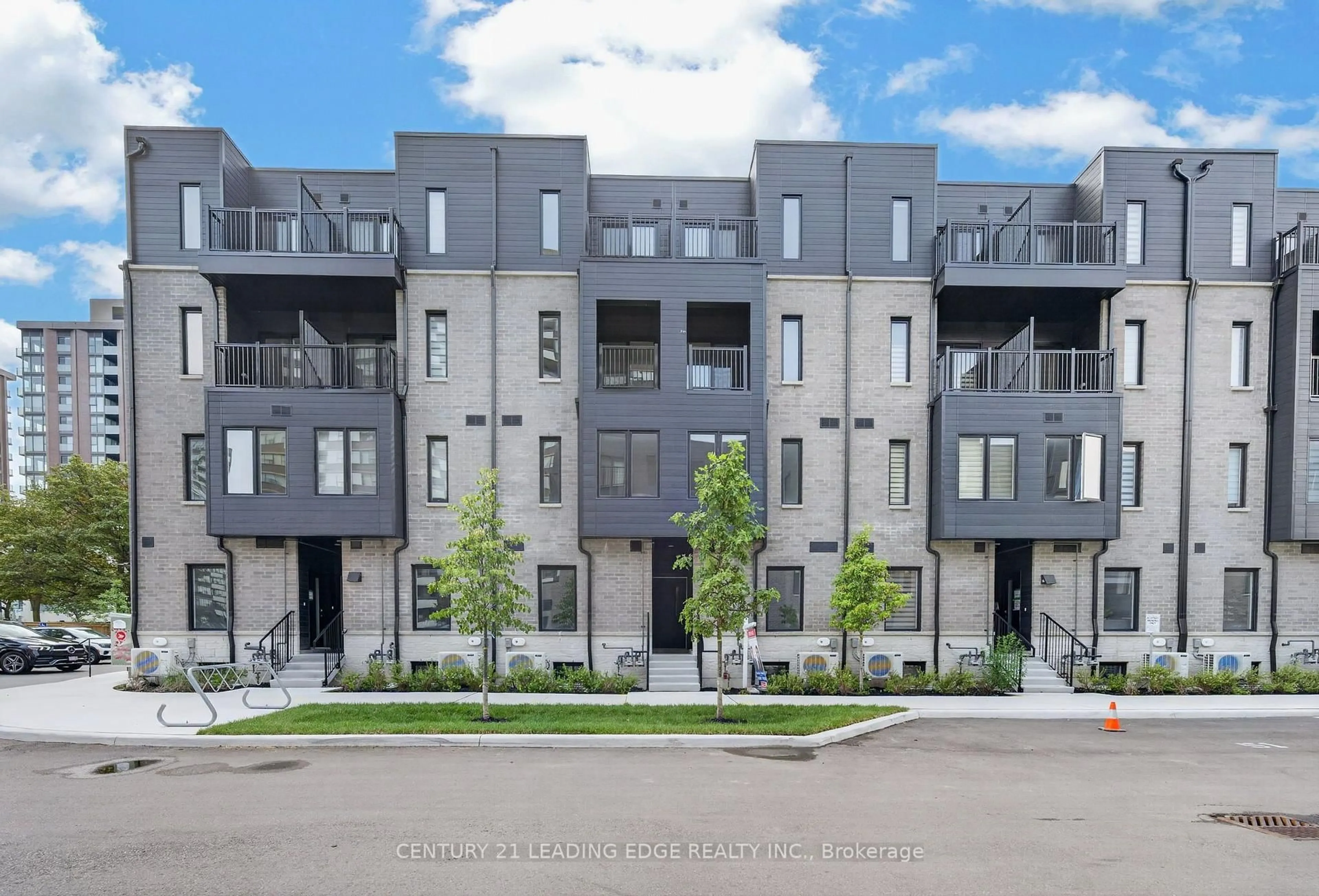A pic from outside/outdoor area/front of a property/back of a property/a pic from drone, street for 10 Calamint Lane #62, Toronto Ontario M1W 2H1