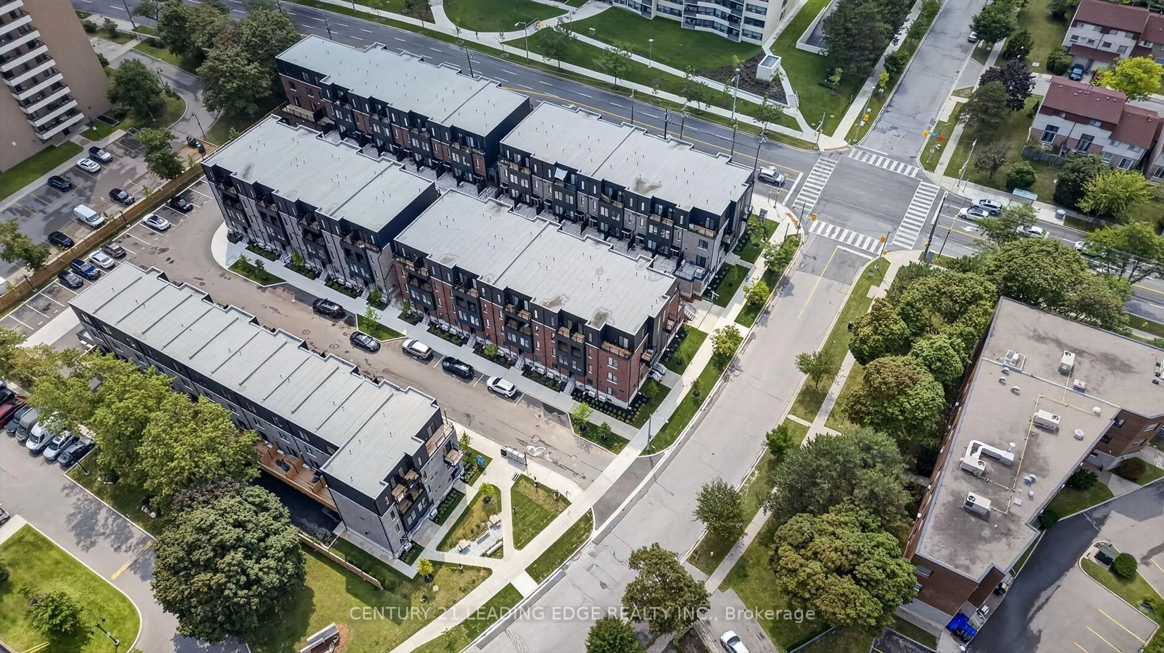 A pic from outside/outdoor area/front of a property/back of a property/a pic from drone, street for 10 Calamint Lane #62, Toronto Ontario M1W 2H1