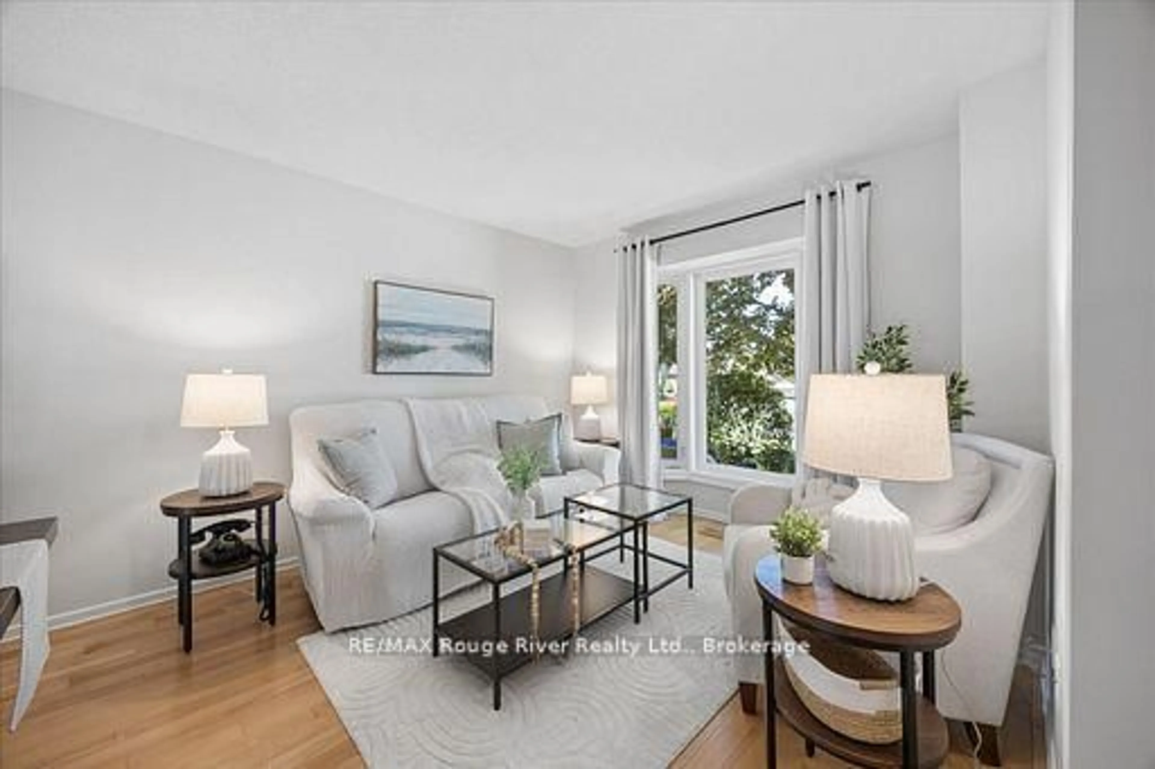 Living room with furniture, unknown for 671 Greenbriar Dr, Oshawa Ontario L1G 7J5