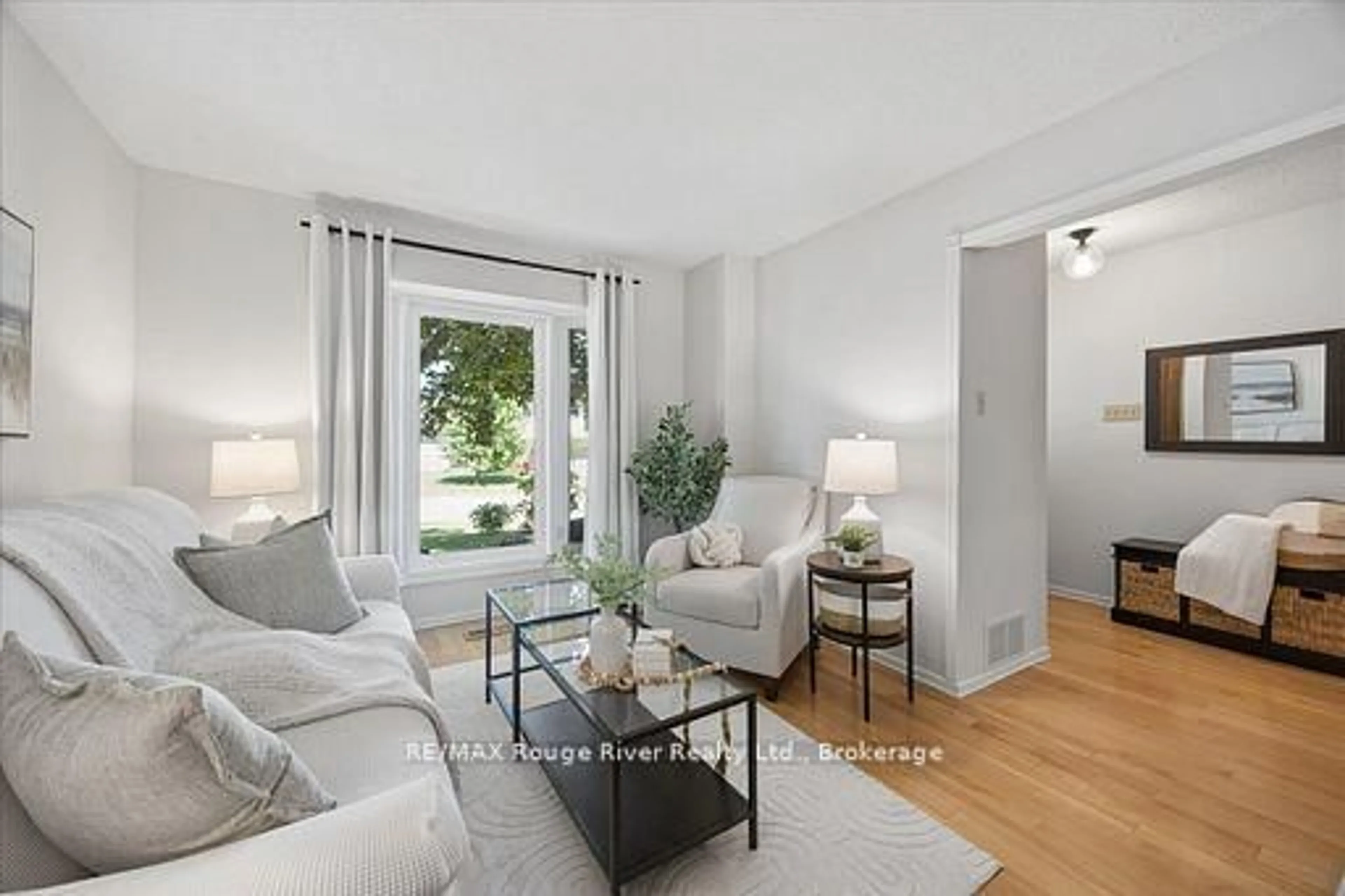 Living room with furniture, unknown for 671 Greenbriar Dr, Oshawa Ontario L1G 7J5