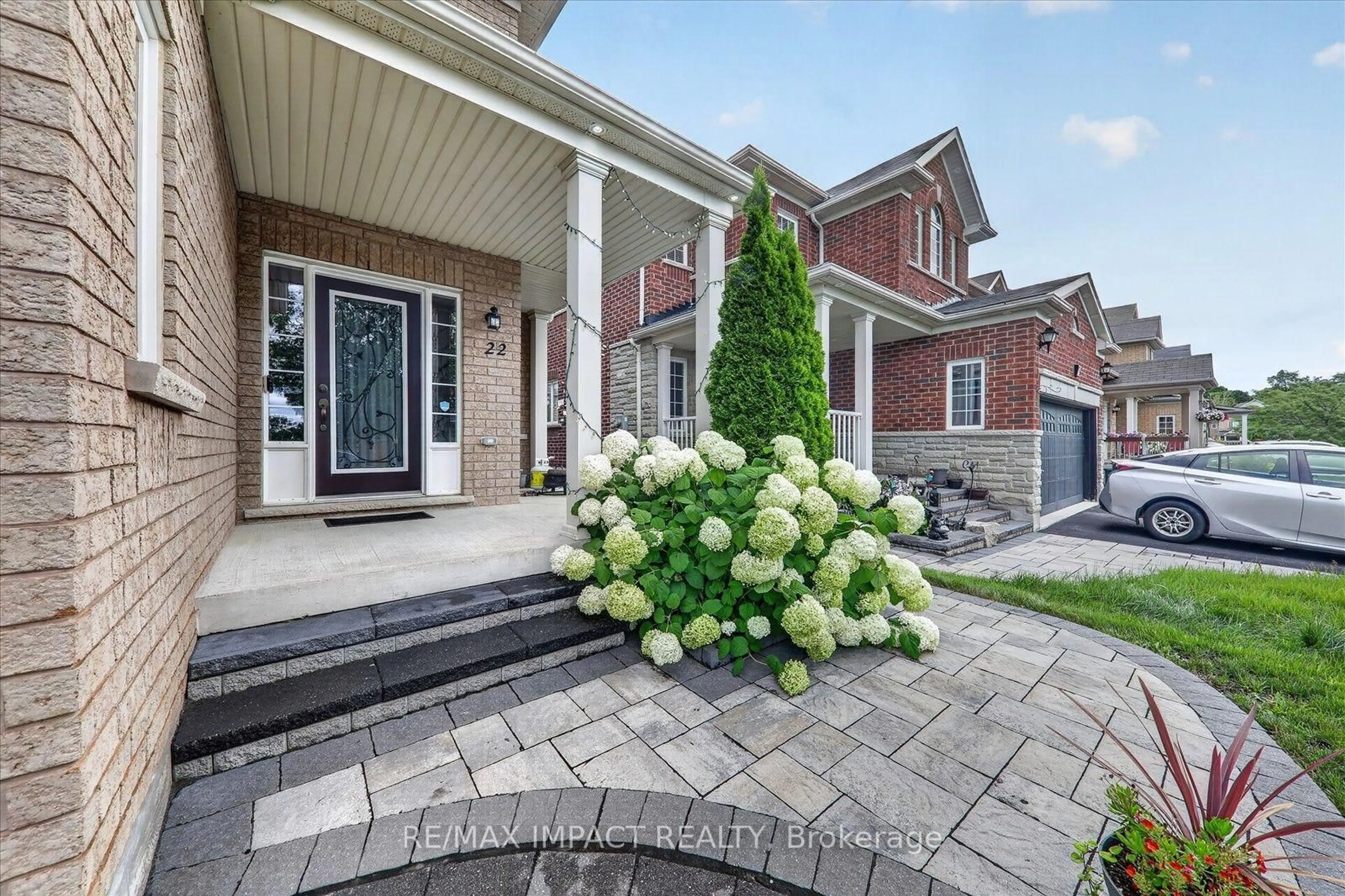 Home with brick exterior material, street for 22 Canary St, Whitby Ontario L1R 0K2