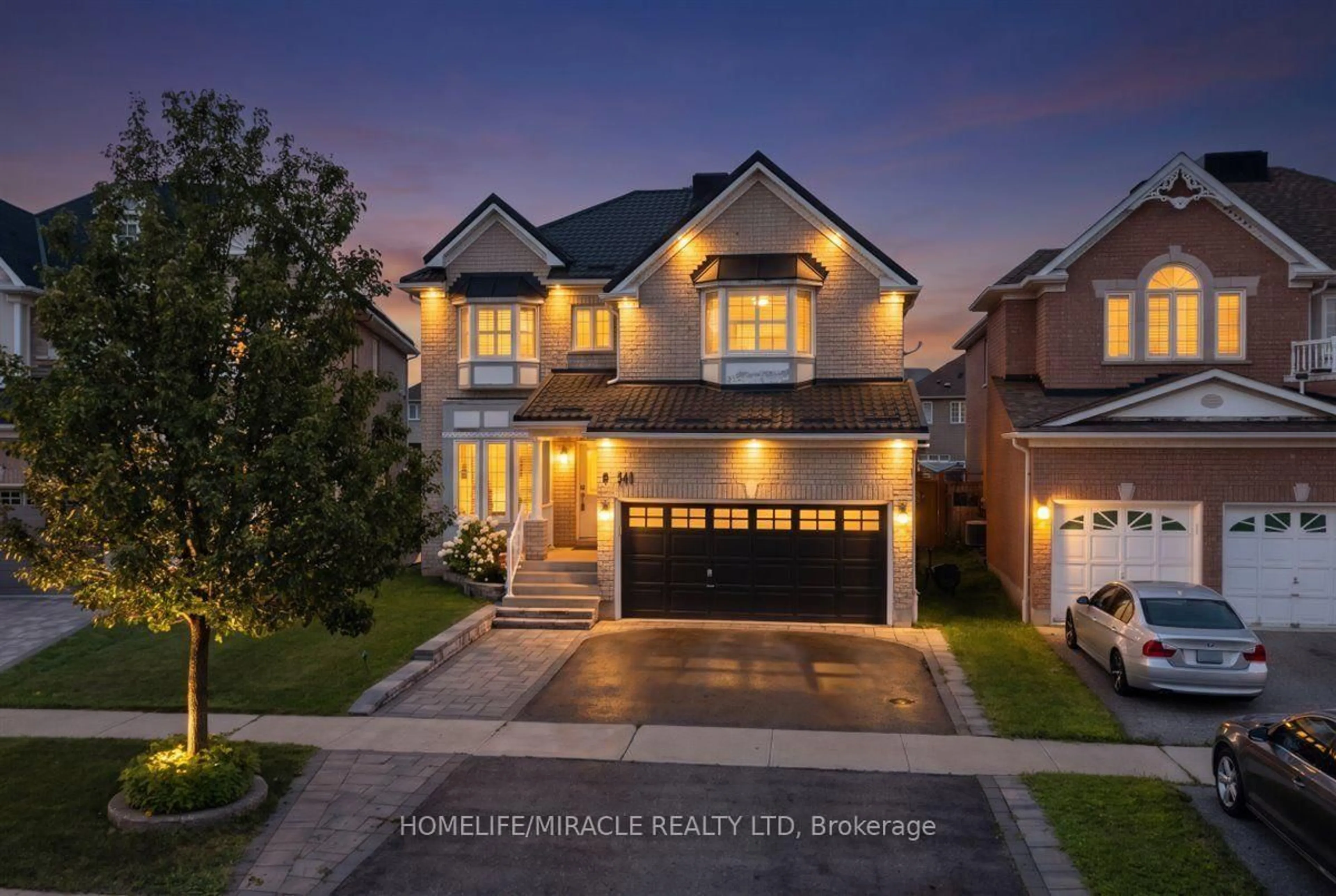 Home with brick exterior material, street for 141 Atherton Ave, Ajax Ontario L1T 0L5