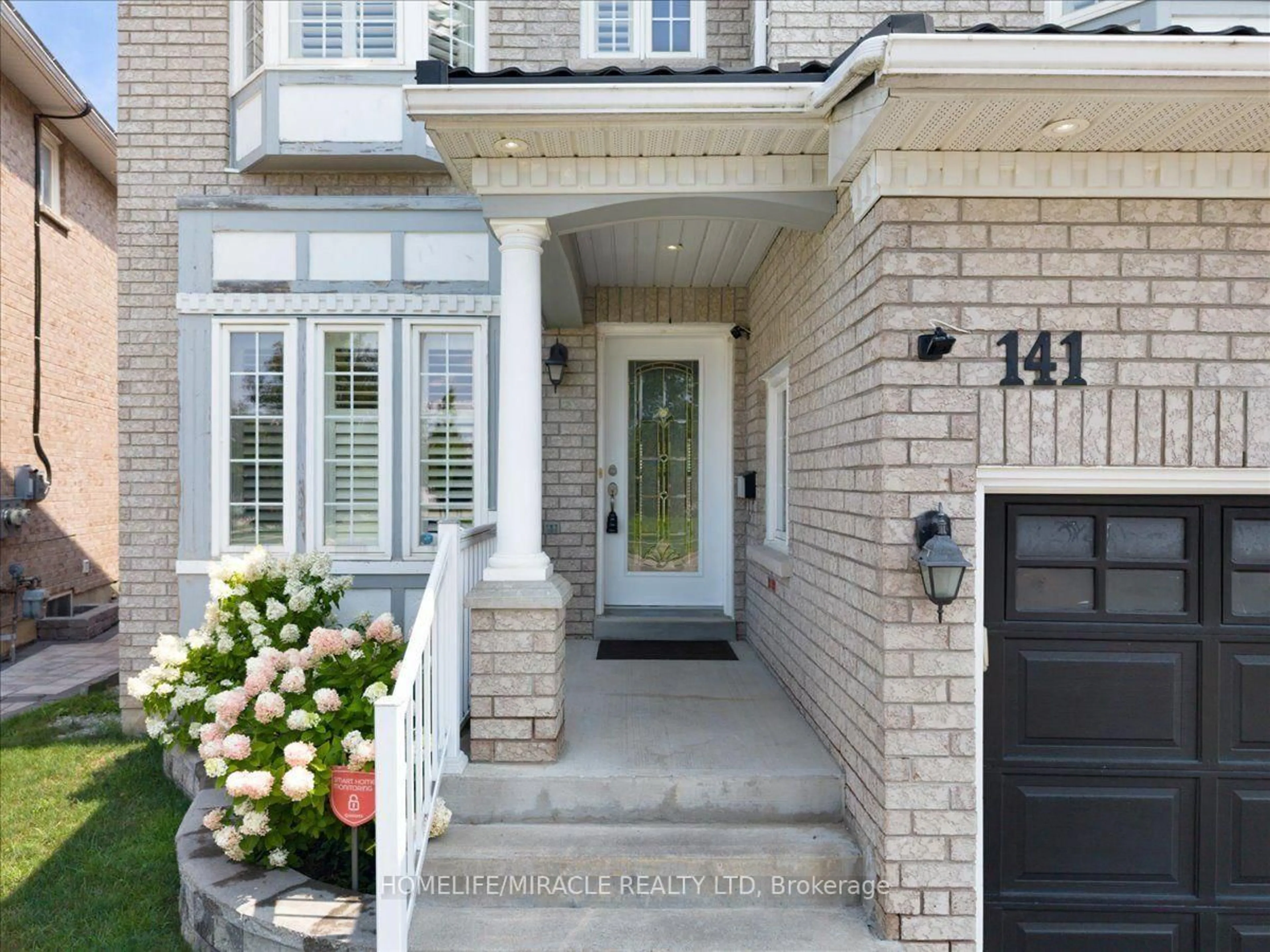 Home with brick exterior material, street for 141 Atherton Ave, Ajax Ontario L1T 0L5