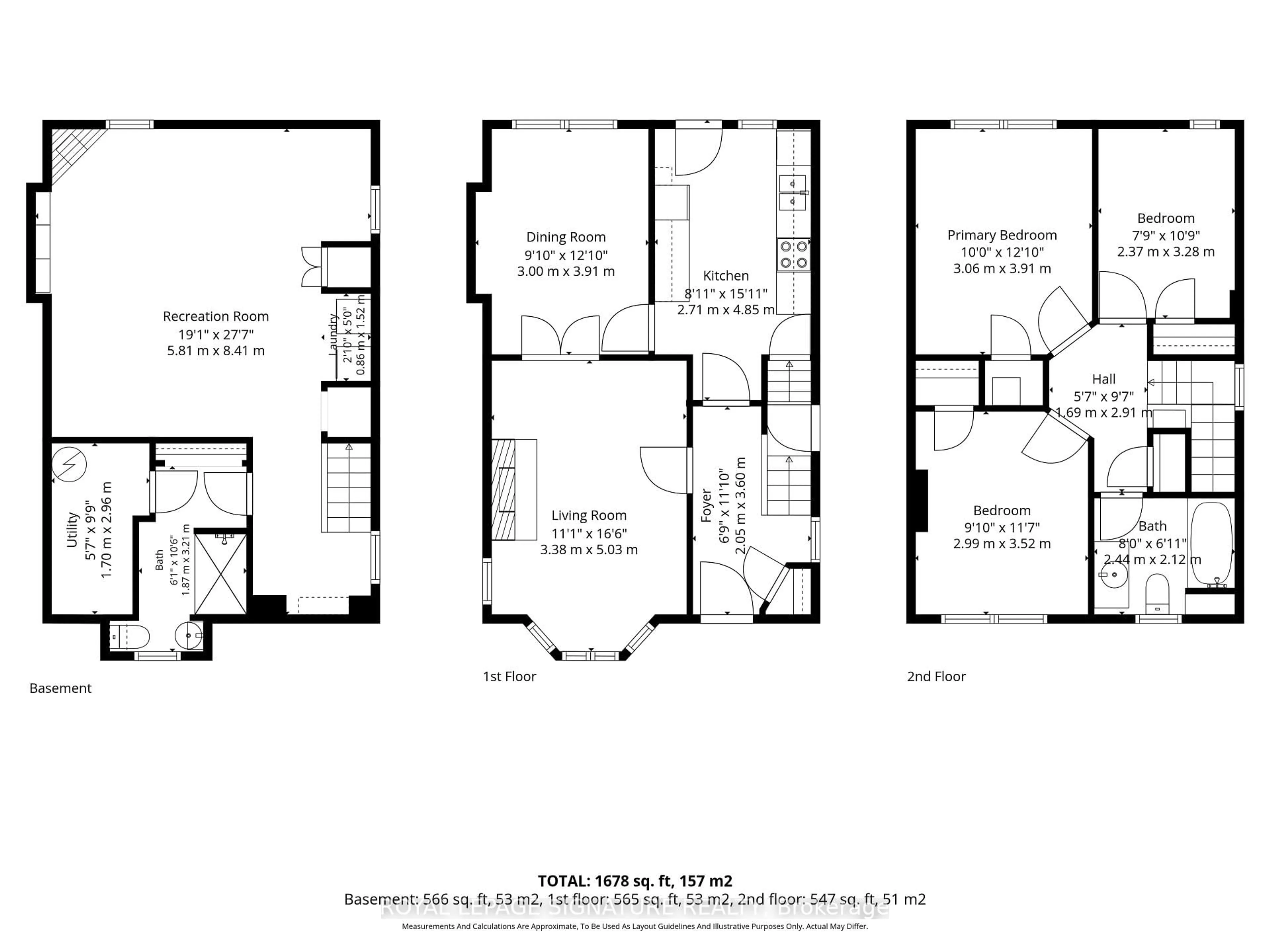 Floor plan for 511 Donlands Ave, Toronto Ontario M4J 3S4
