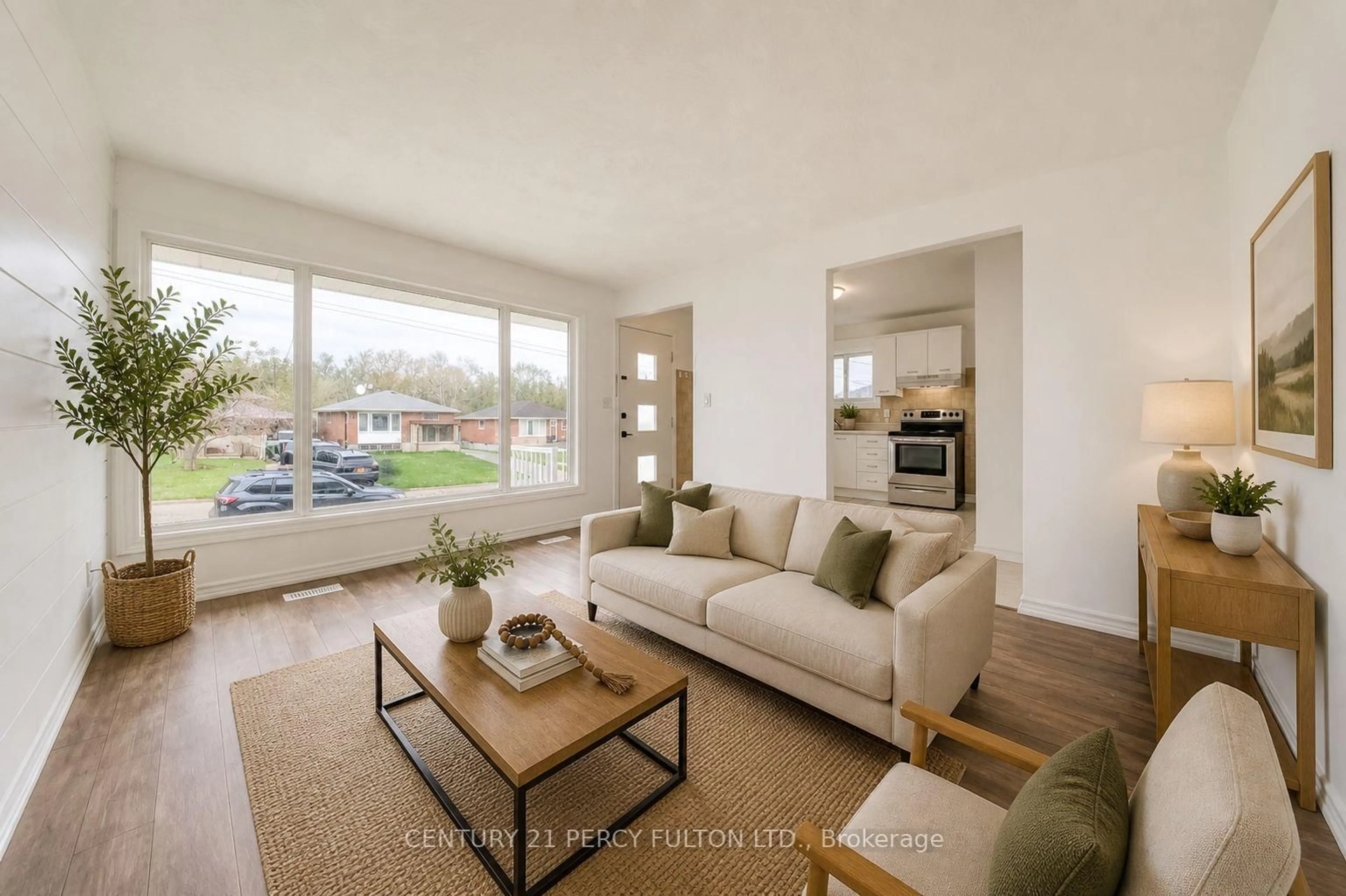 Living room with furniture, unknown for 381 Conant St, Oshawa Ontario L1H 3S8