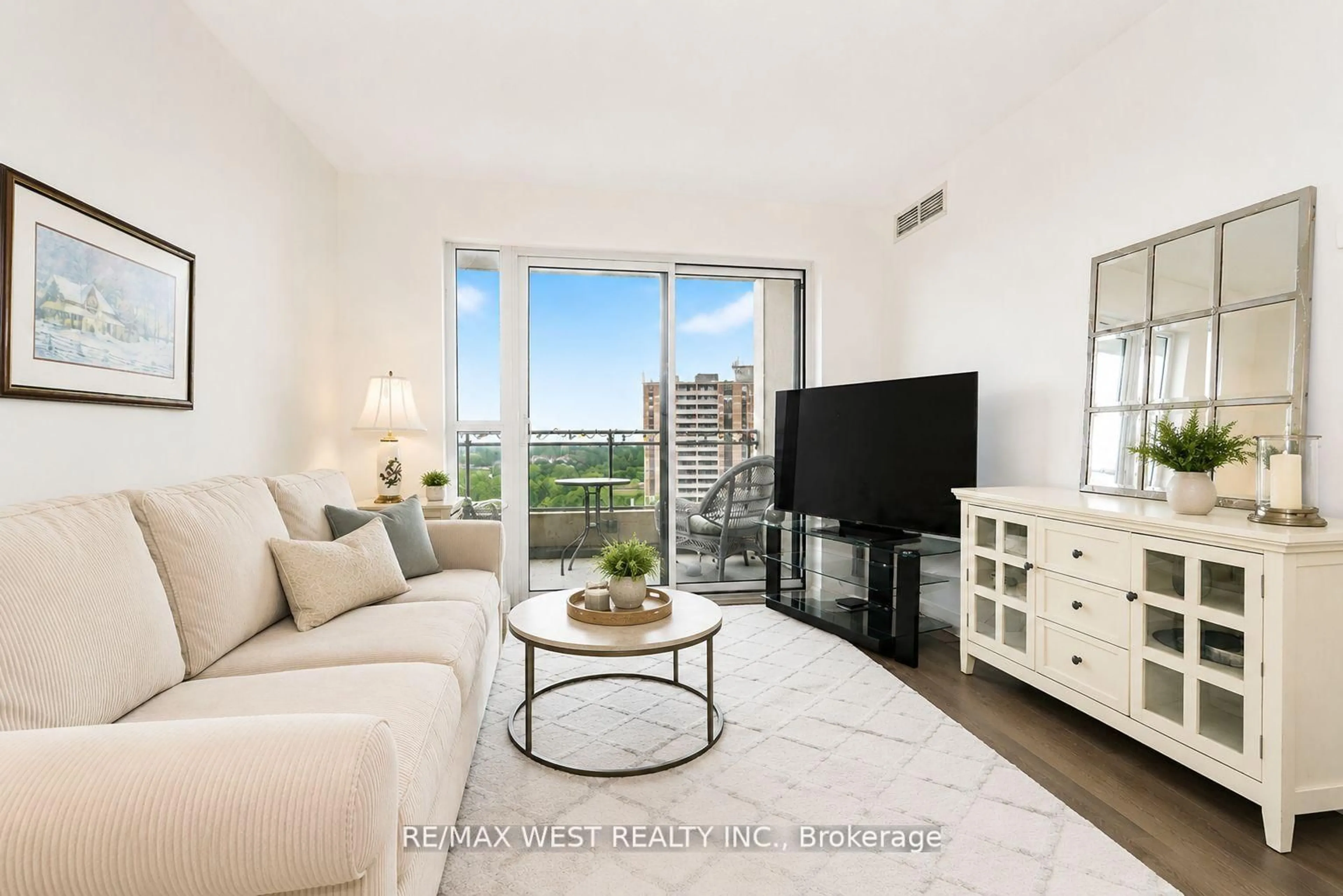Living room with furniture, unknown for 1235 Bayly St #1116, Pickering Ontario L1W 1L7