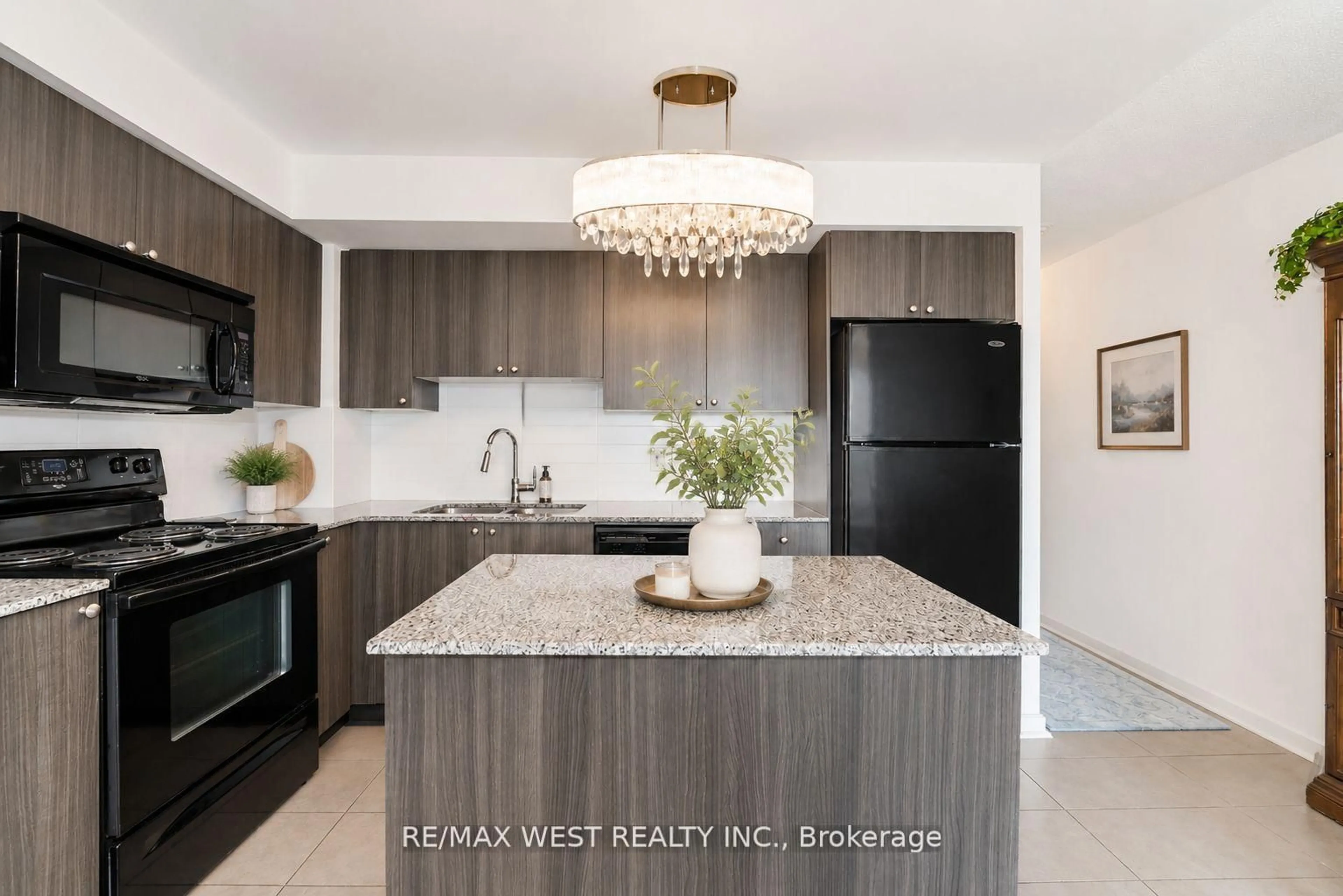 Open concept kitchen, unknown for 1235 Bayly St #1116, Pickering Ontario L1W 1L7