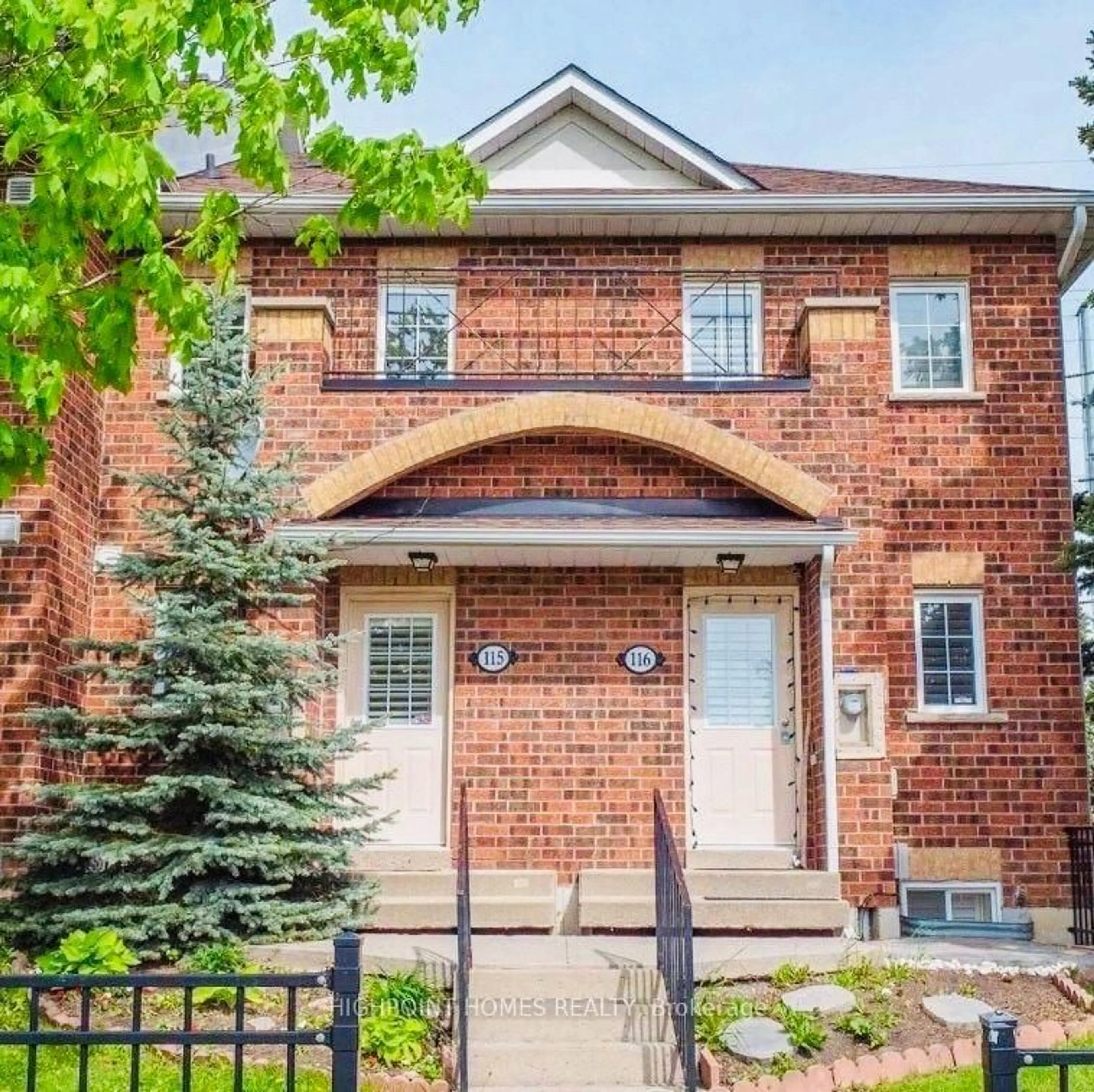 Home with brick exterior material, street for 2 Hedge End Rd #115, Toronto Ontario M1B 5Z8