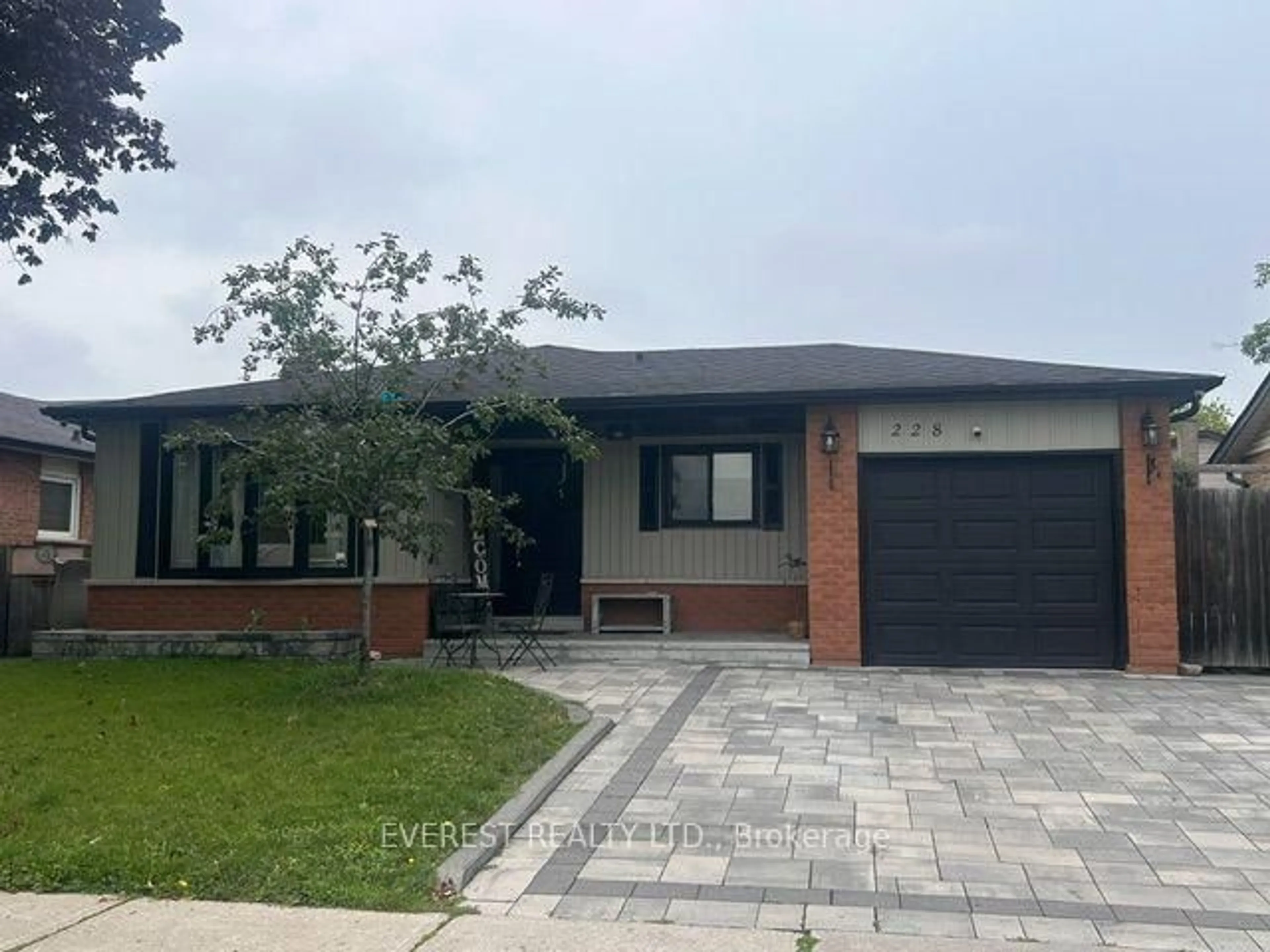 Home with brick exterior material, street for 228 Michael Blvd, Whitby Ontario L1N 6E6