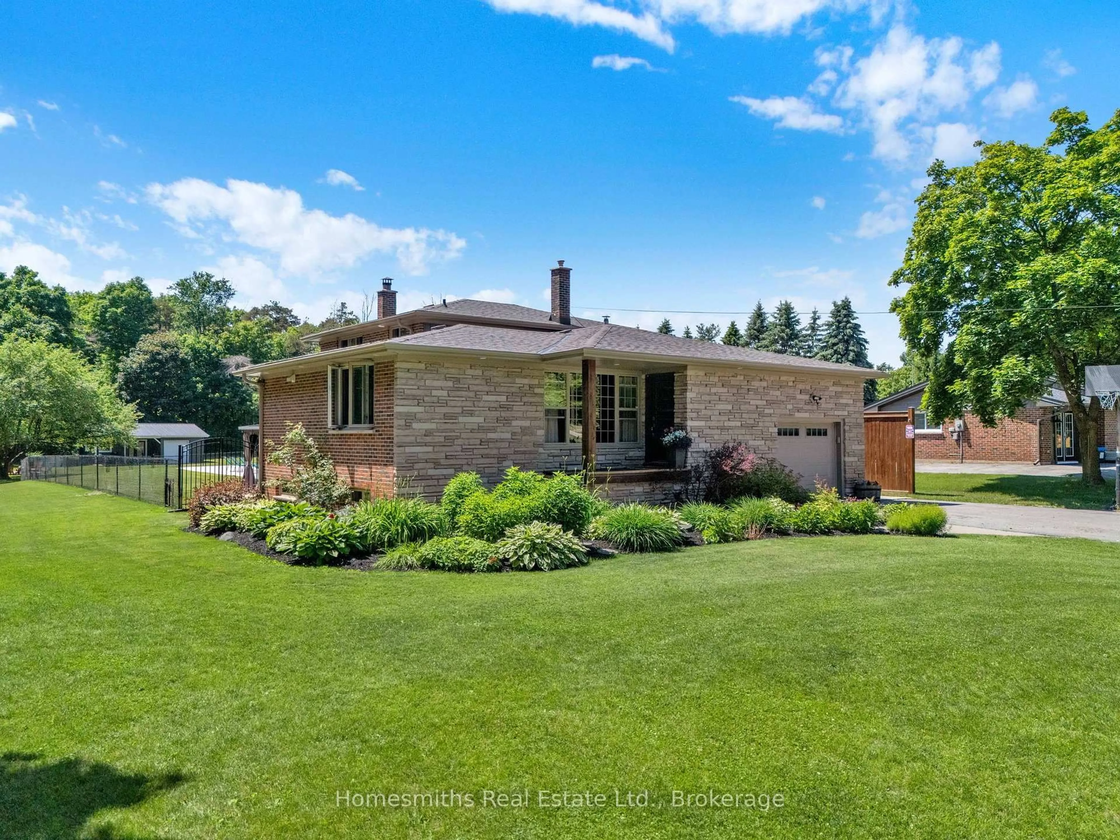 Home with brick exterior material, street for 4726 Main St, Clarington Ontario L0B 1M0
