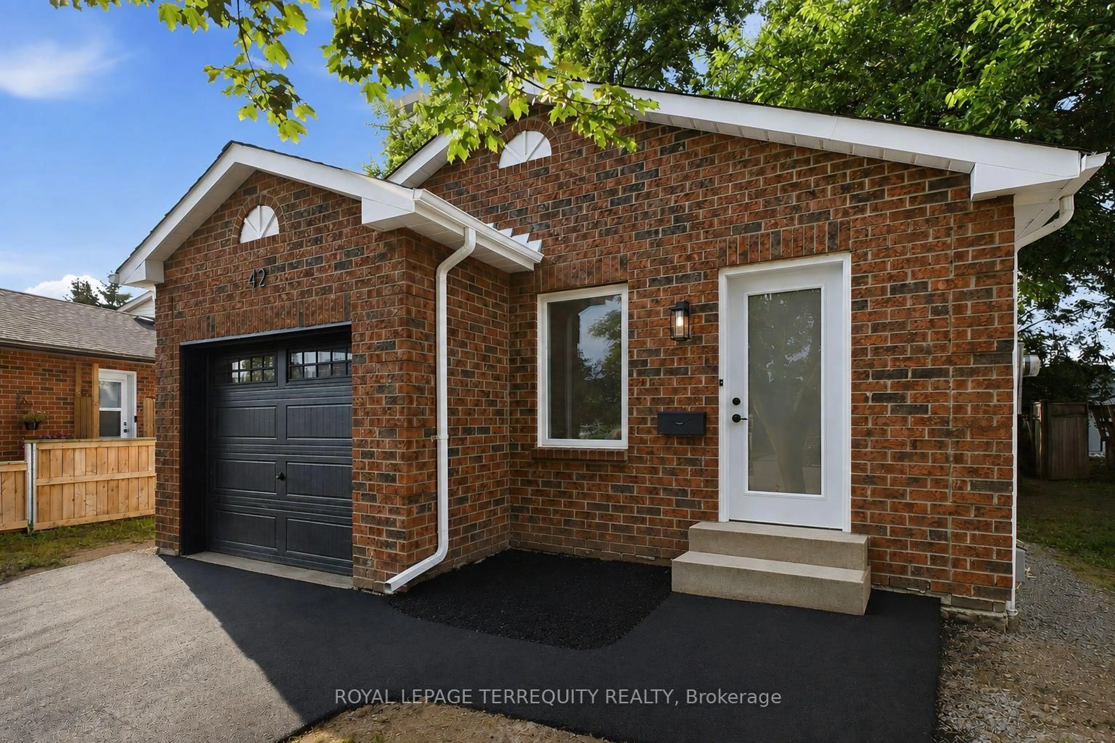 Home with brick exterior material, street for 42 Plumridge Crt, Ajax Ontario L1S 3Z8