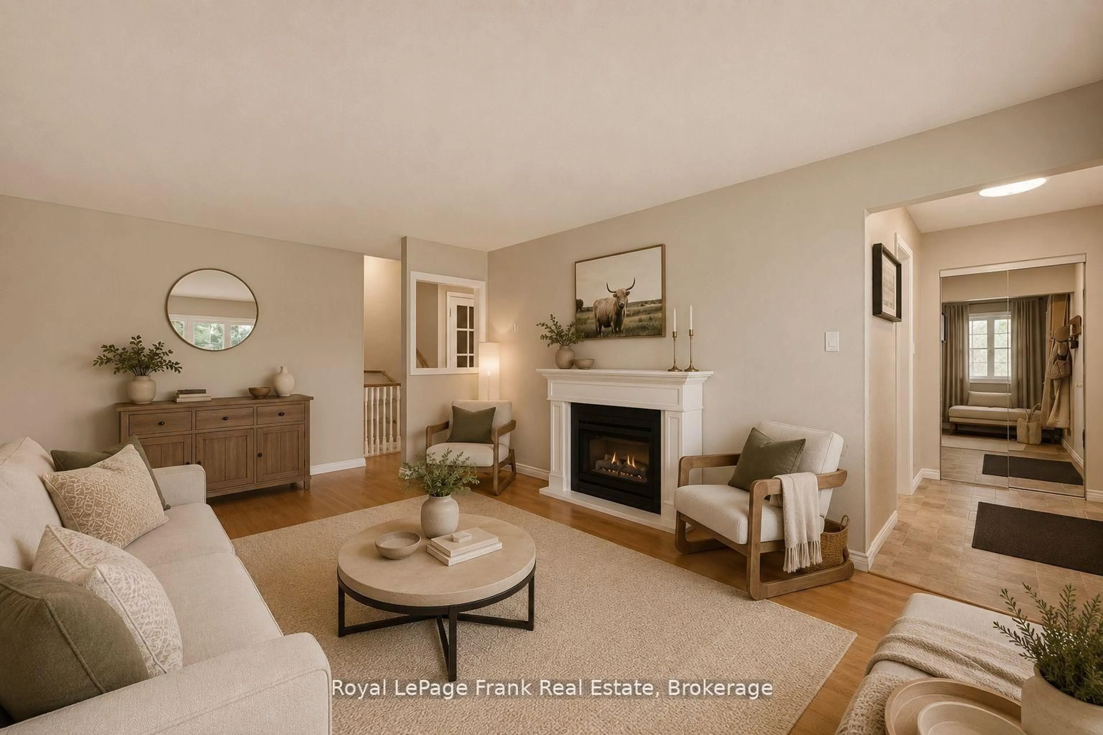 Living room with furniture, unknown for 185 Athabasca St, Oshawa Ontario L1H 7J2