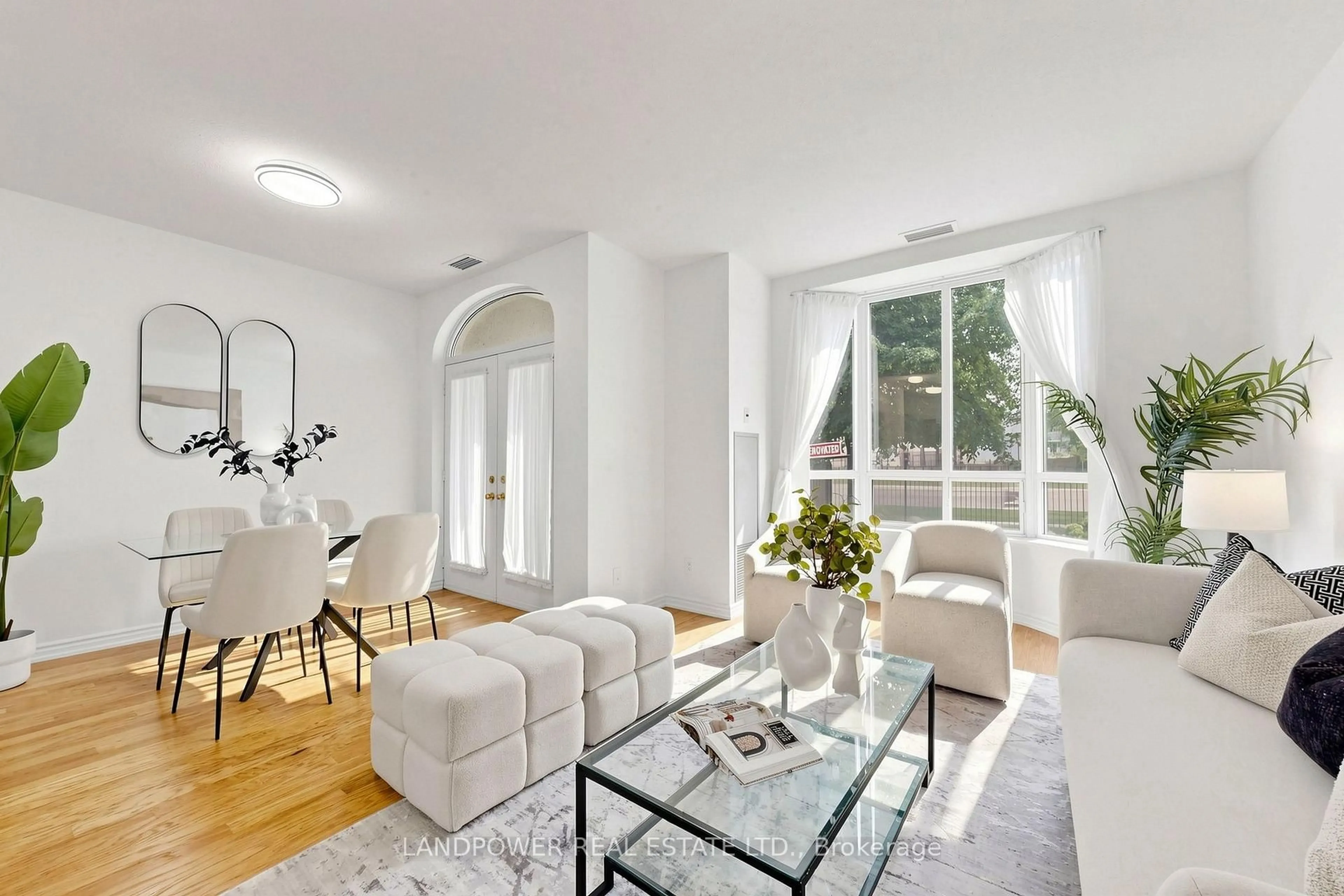 Living room with furniture, unknown for 5039 Finch Ave #TH02, Toronto Ontario M1S 5L6