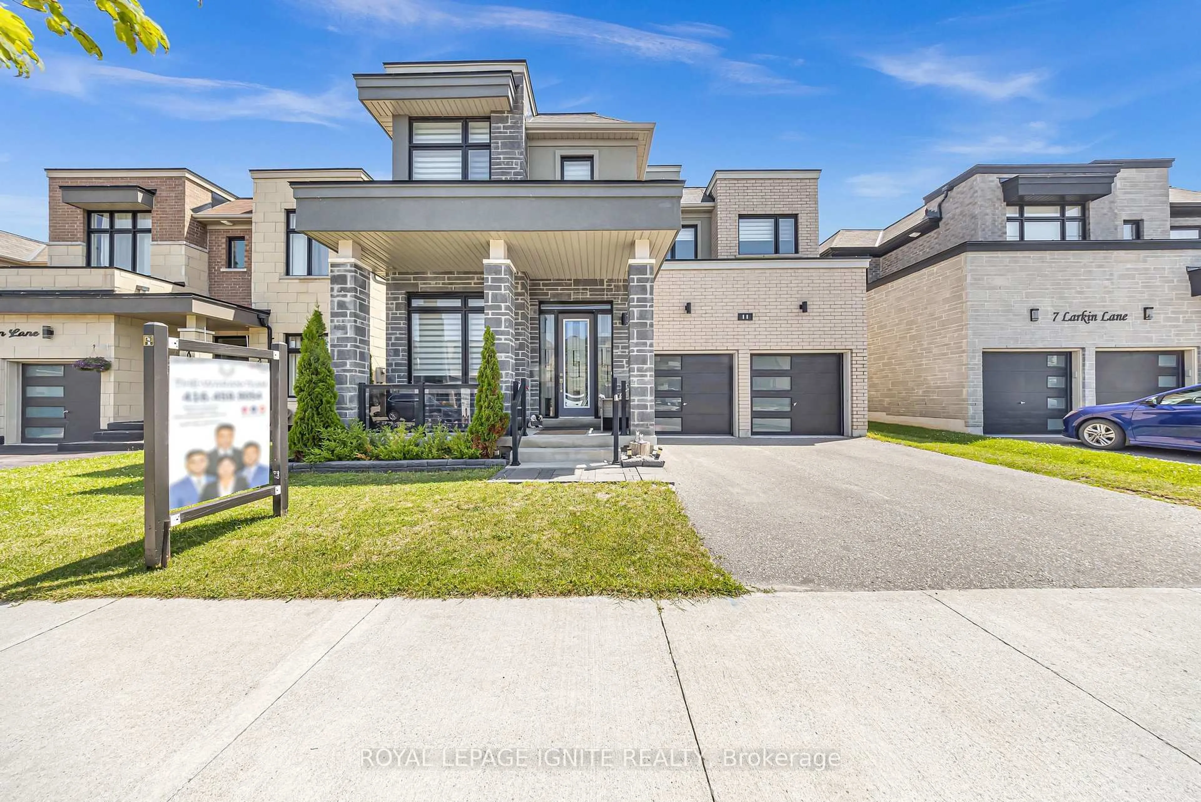 Home with brick exterior material, street for 11 Larkin Lane, Clarington Ontario L1C 4A7