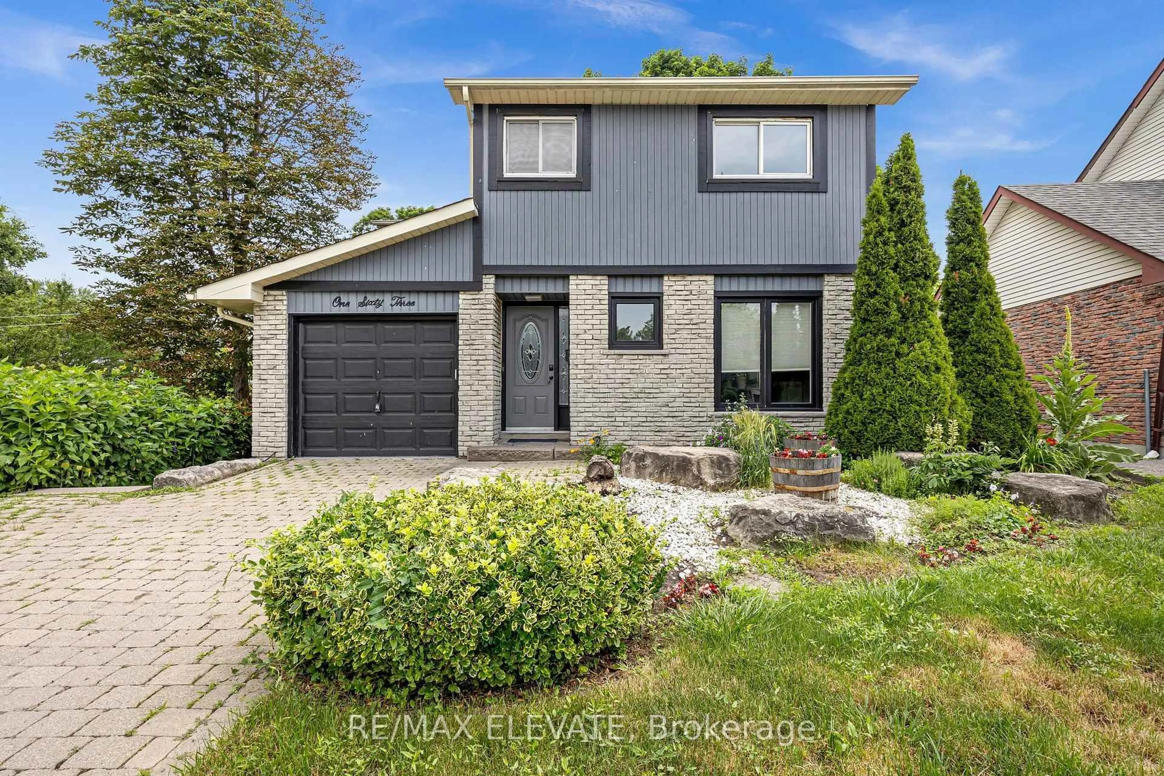 Home with brick exterior material, street for 163 Brunswick Crt, Oshawa Ontario L1H 7R6